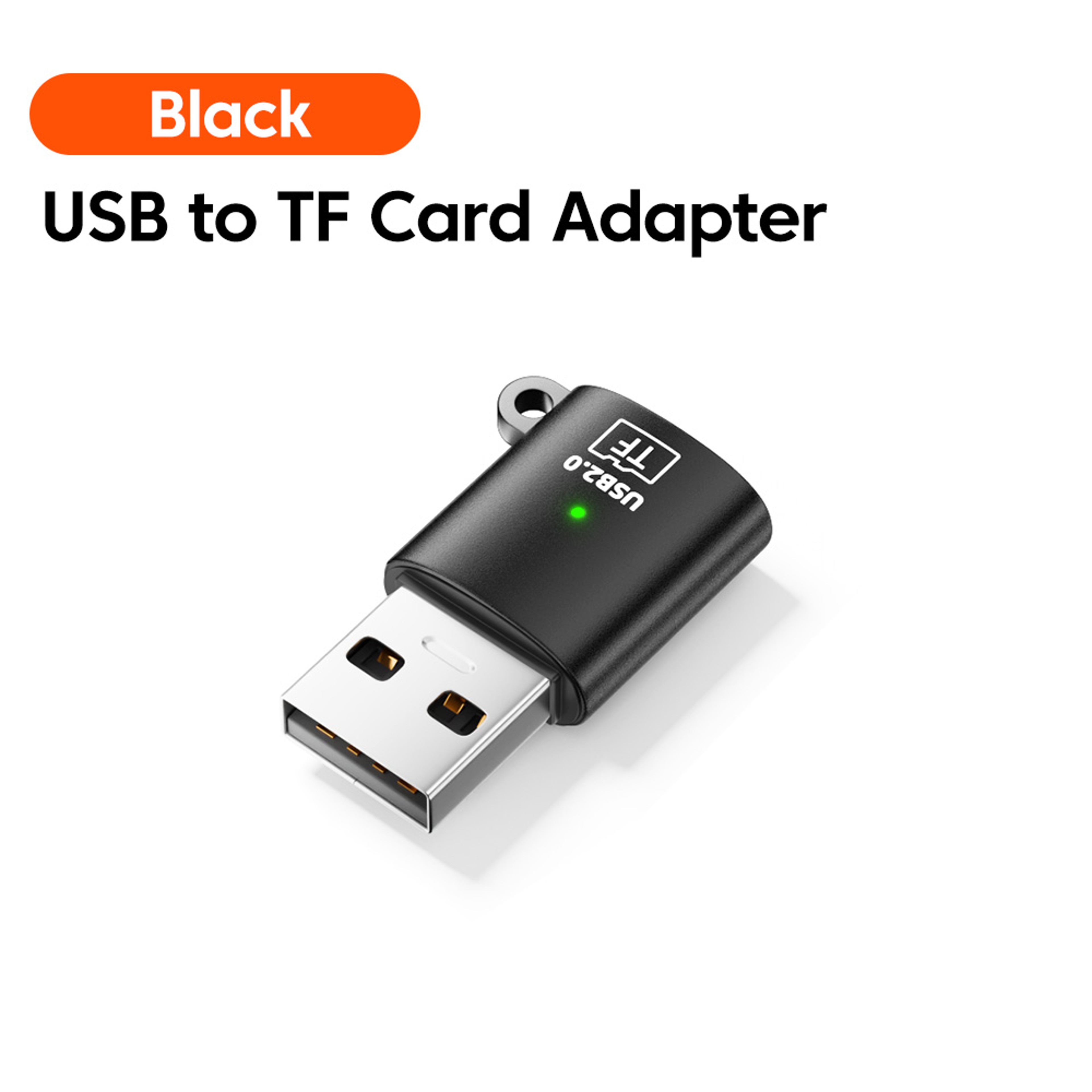 Portable USB C USB TF Memory Card Reader For Laptop PC And Mobile Devices 6