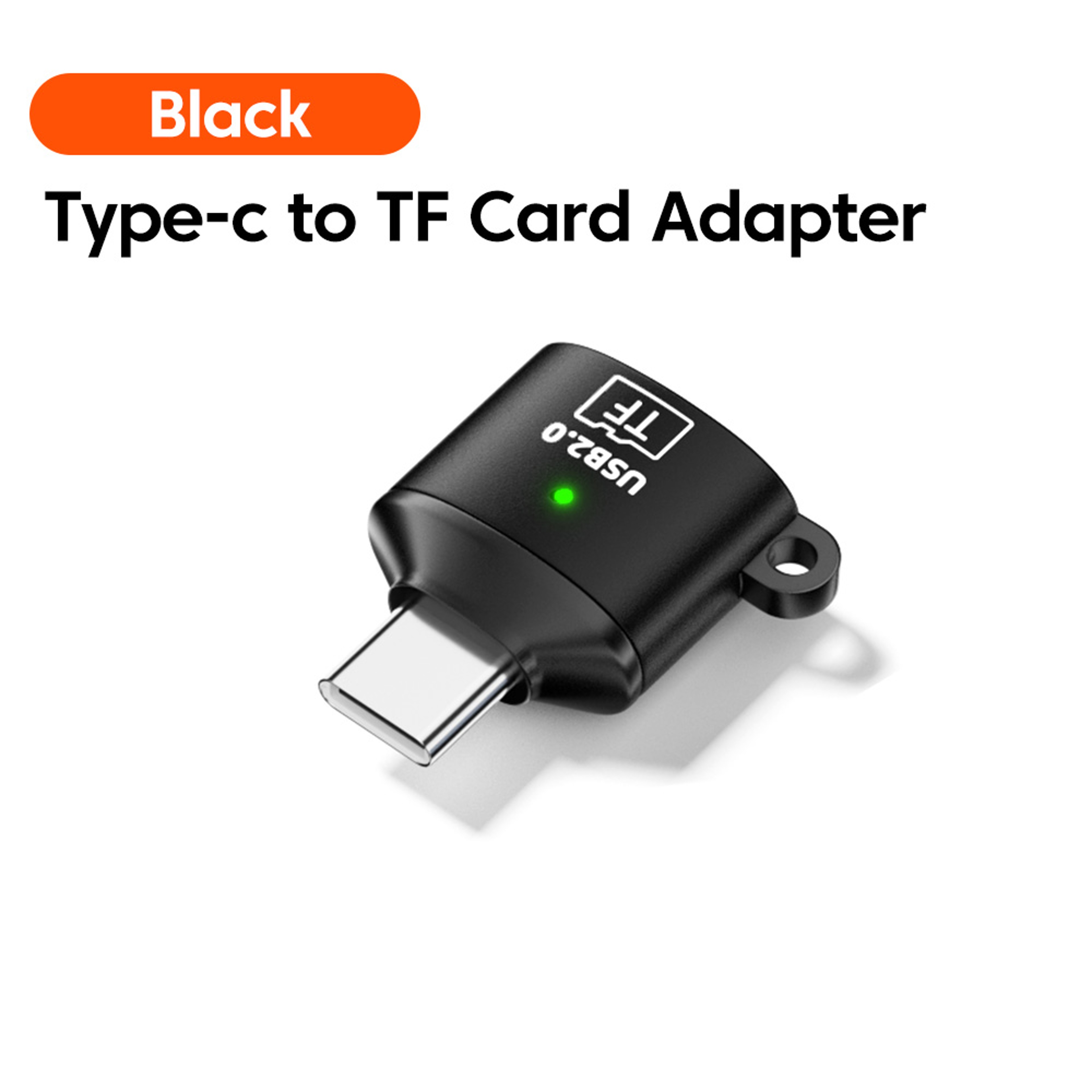 Portable USB C USB TF Memory Card Reader For Laptop PC And Mobile Devices 8