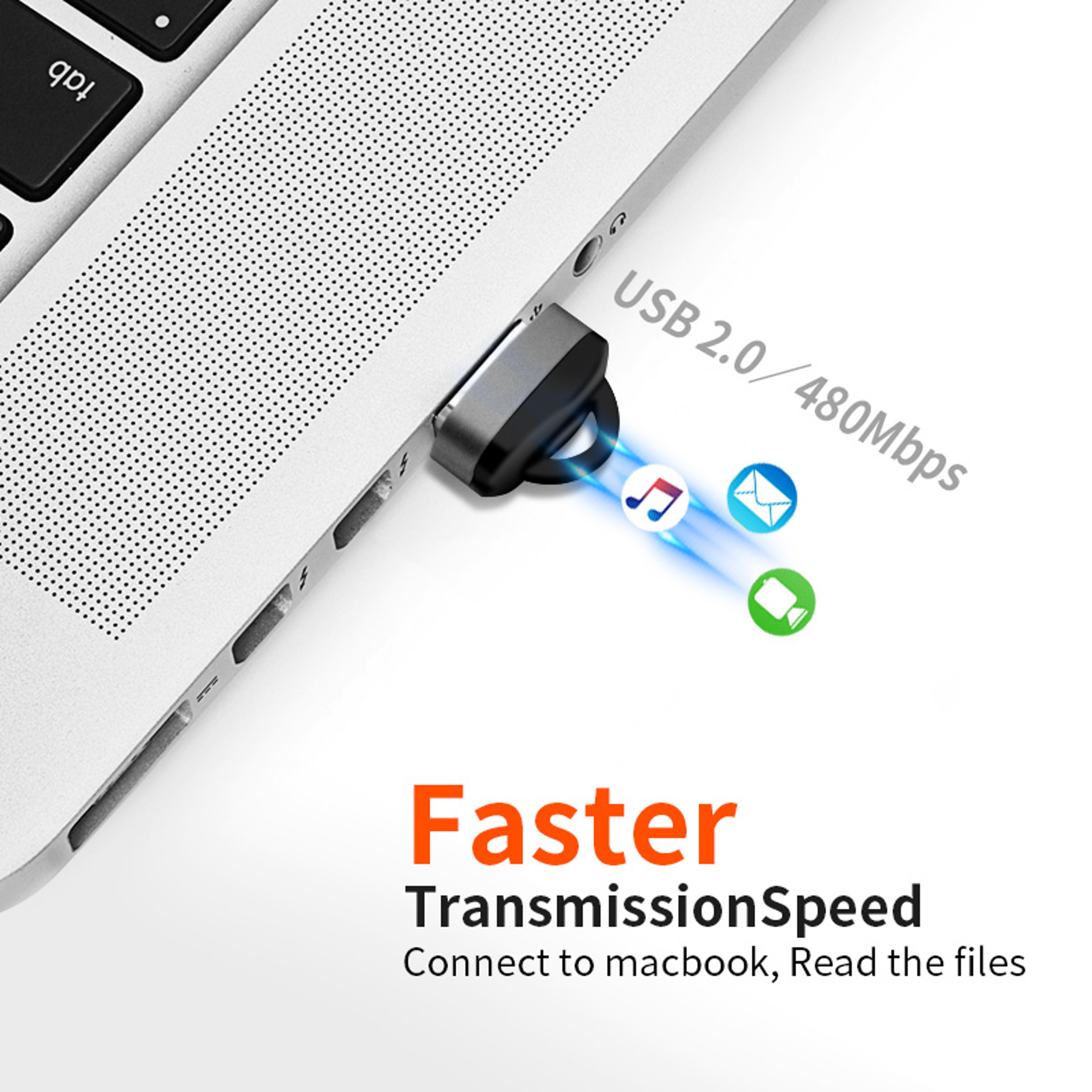 Mini USB SD TF Memory Card Reader High Speed Adapter For Laptop And Desktop 1