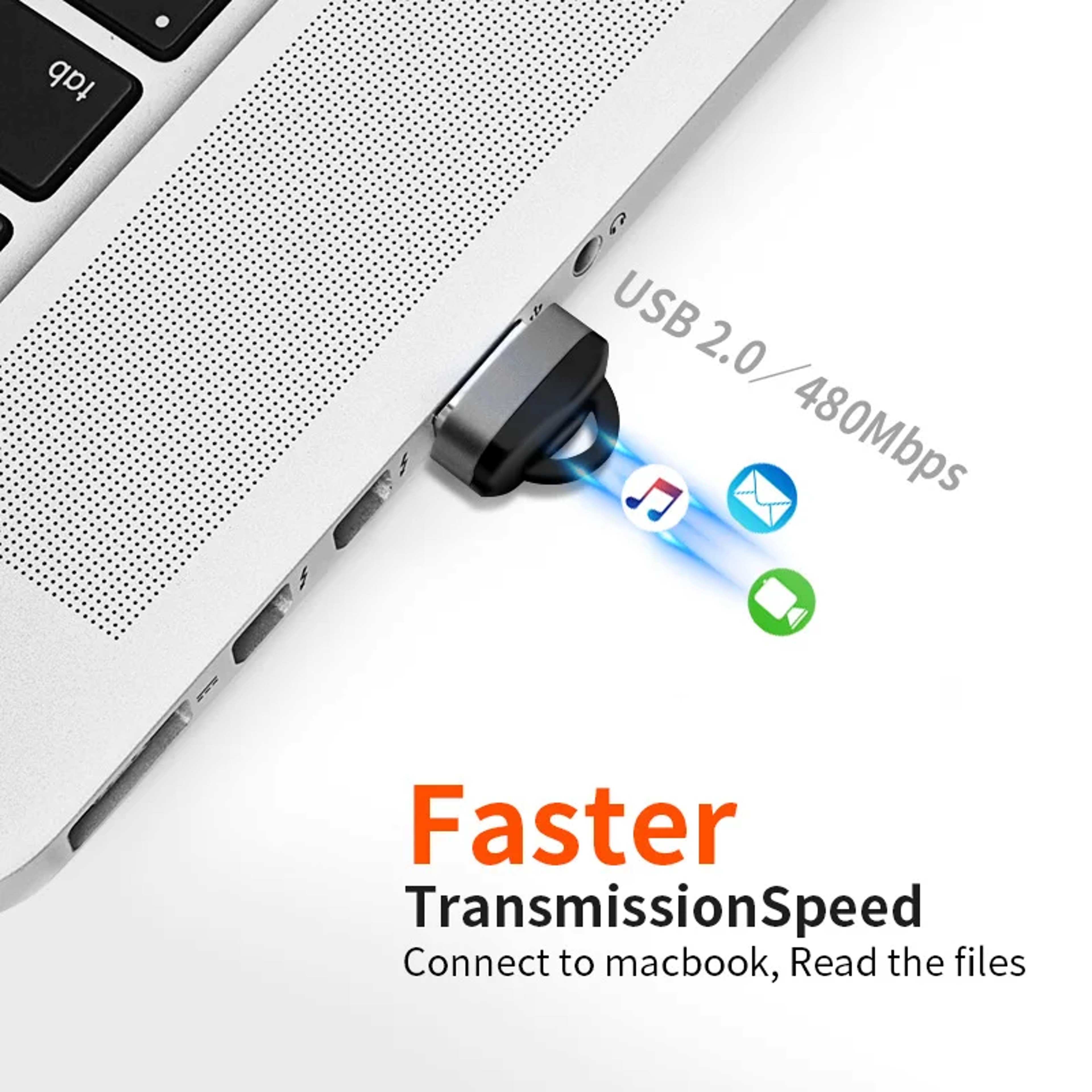 Mini USB Micro SD TF Card Reader High Speed Memory Card Adapter 2