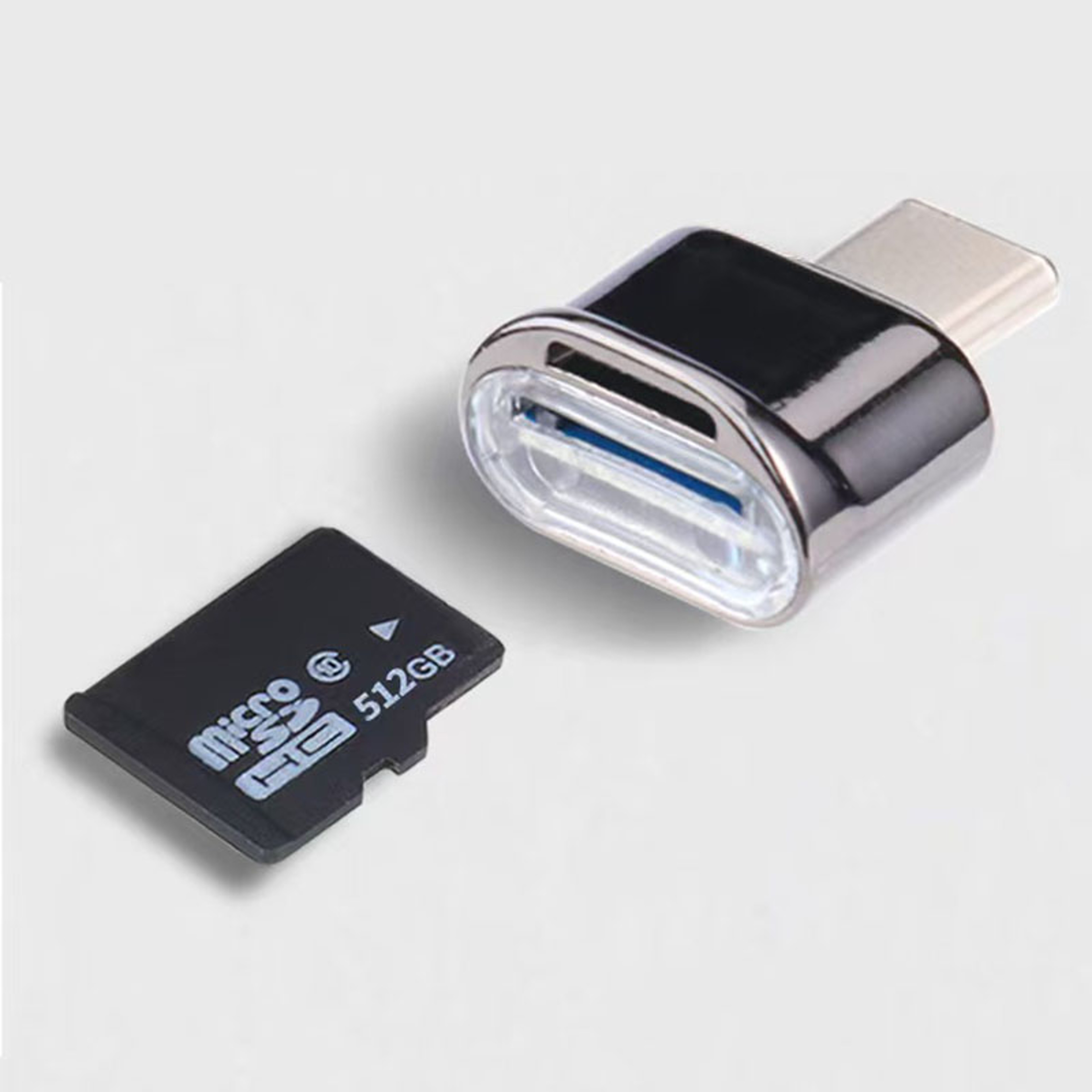 USB C TF Card Reader And USB Adapter For IPhone Smartphones 1