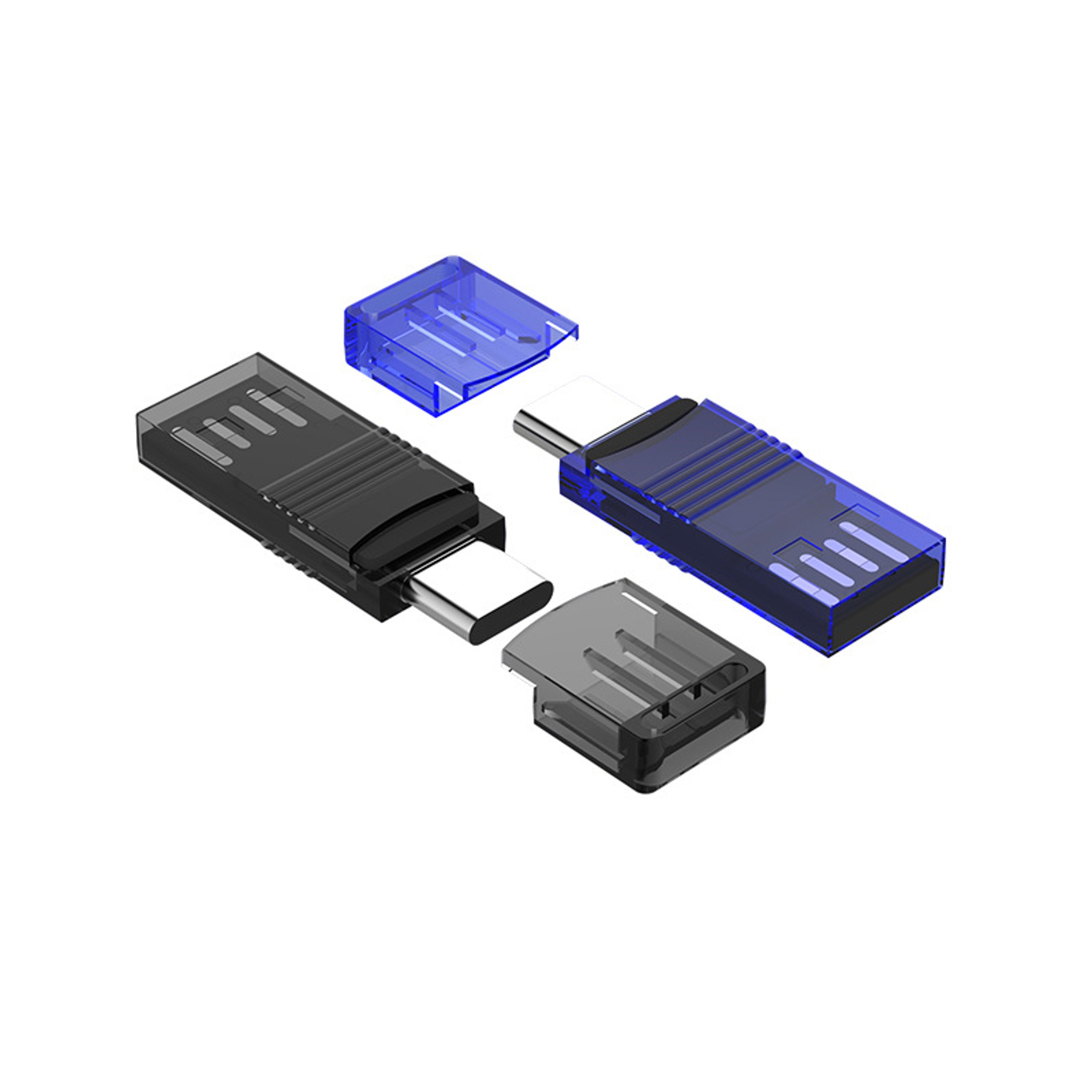 Mini USB C MicroSD TF Card Reader For Android Phones Tablets And Laptops 0