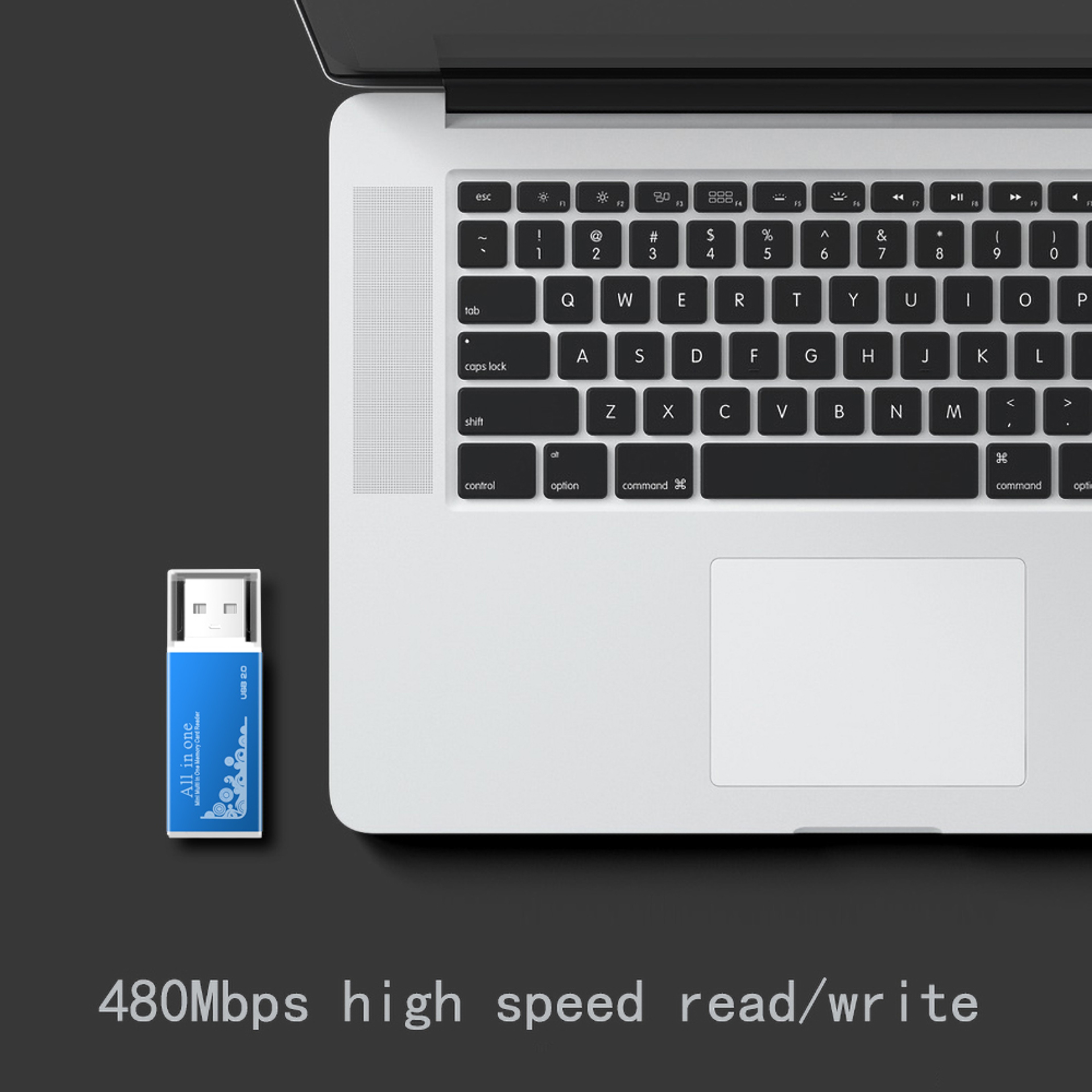 All In One USB Memory Card Reader For SD MicroSD TF MMC And MS PRO Duo 3