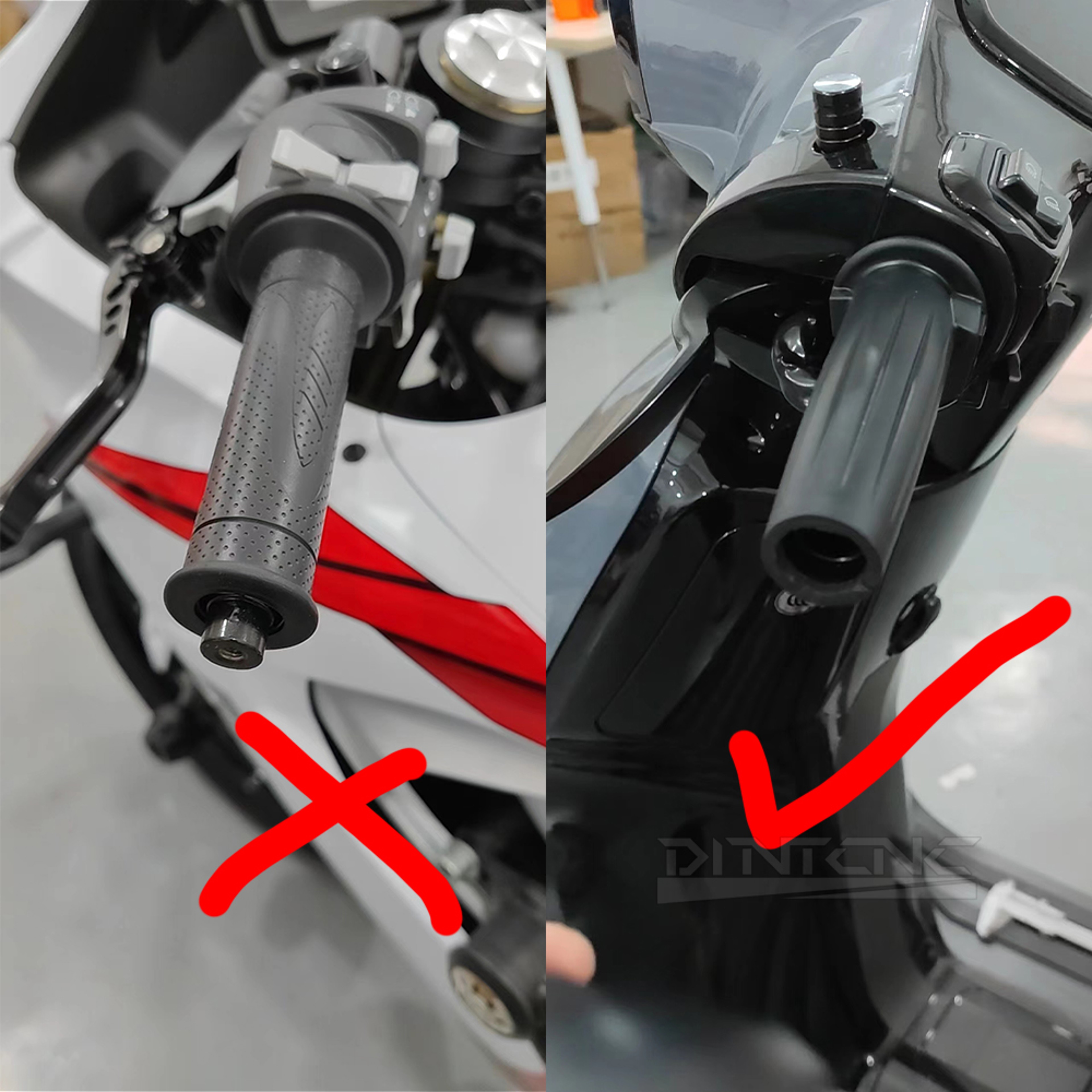 Universal Motorcycle Bar End Mirrors For Handlebars 5