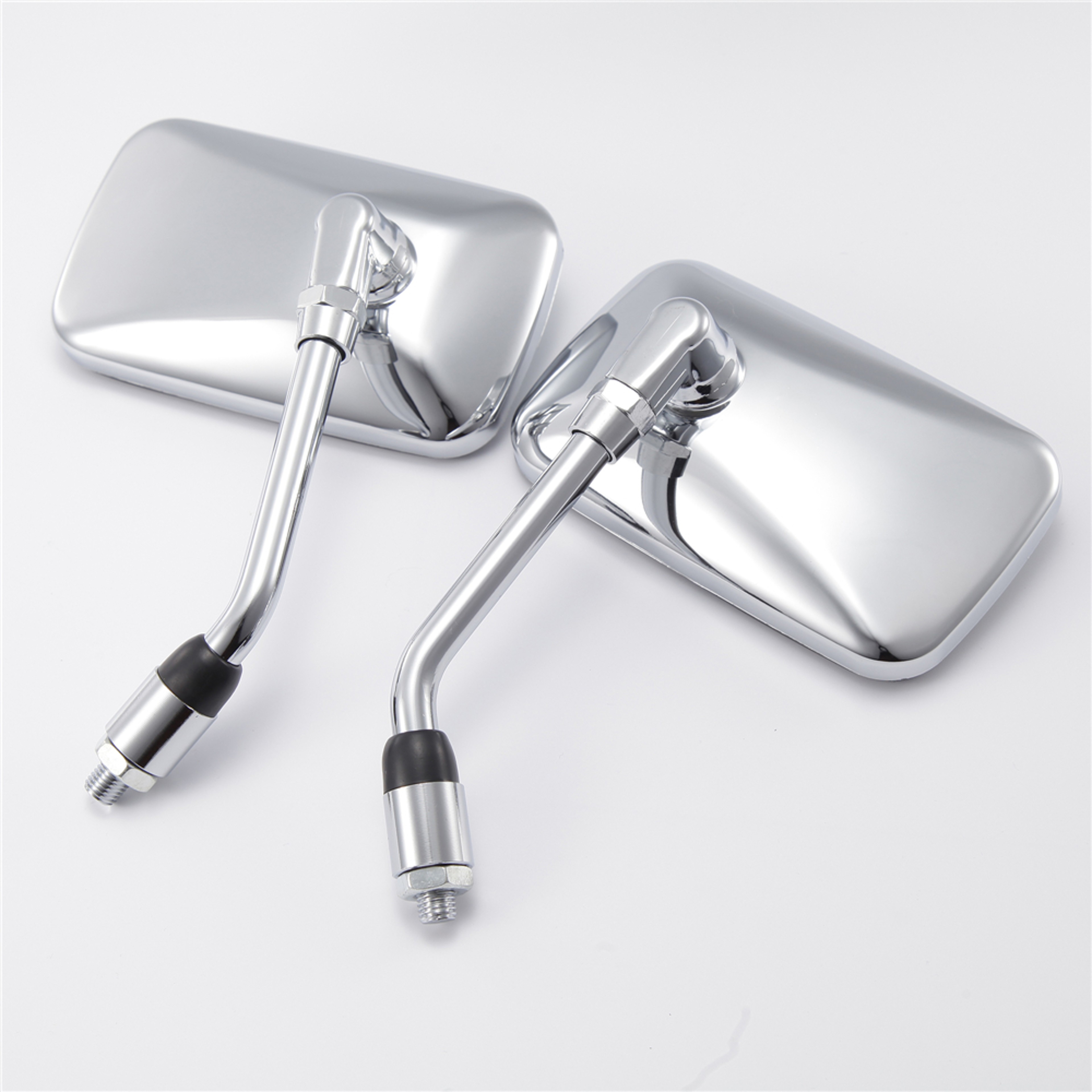 Universal Chrome Motorcycle Rearview Mirrors 1