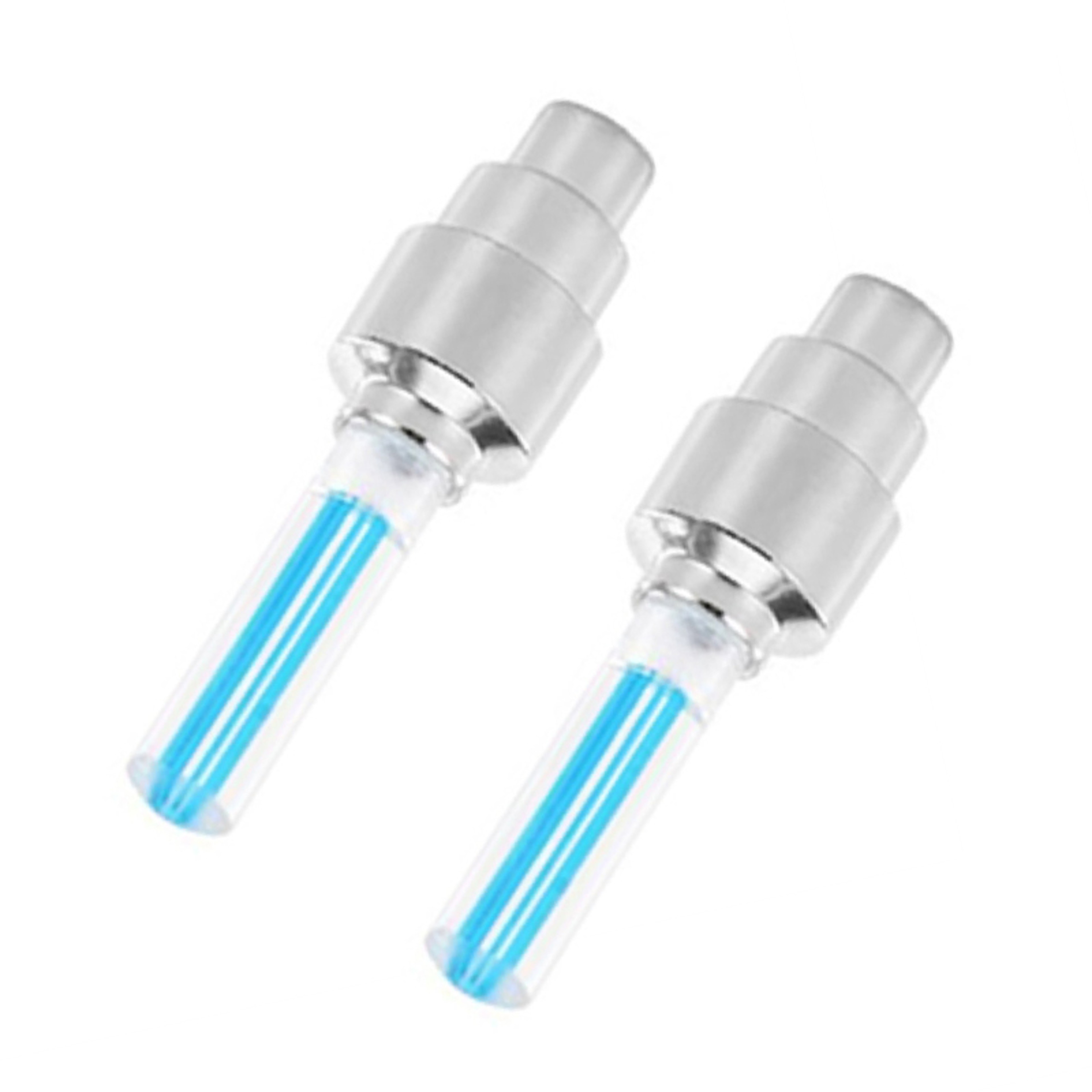 Motion Activated LED Tire Valve Cap Lights Waterproof Universal Wheel Lights 2