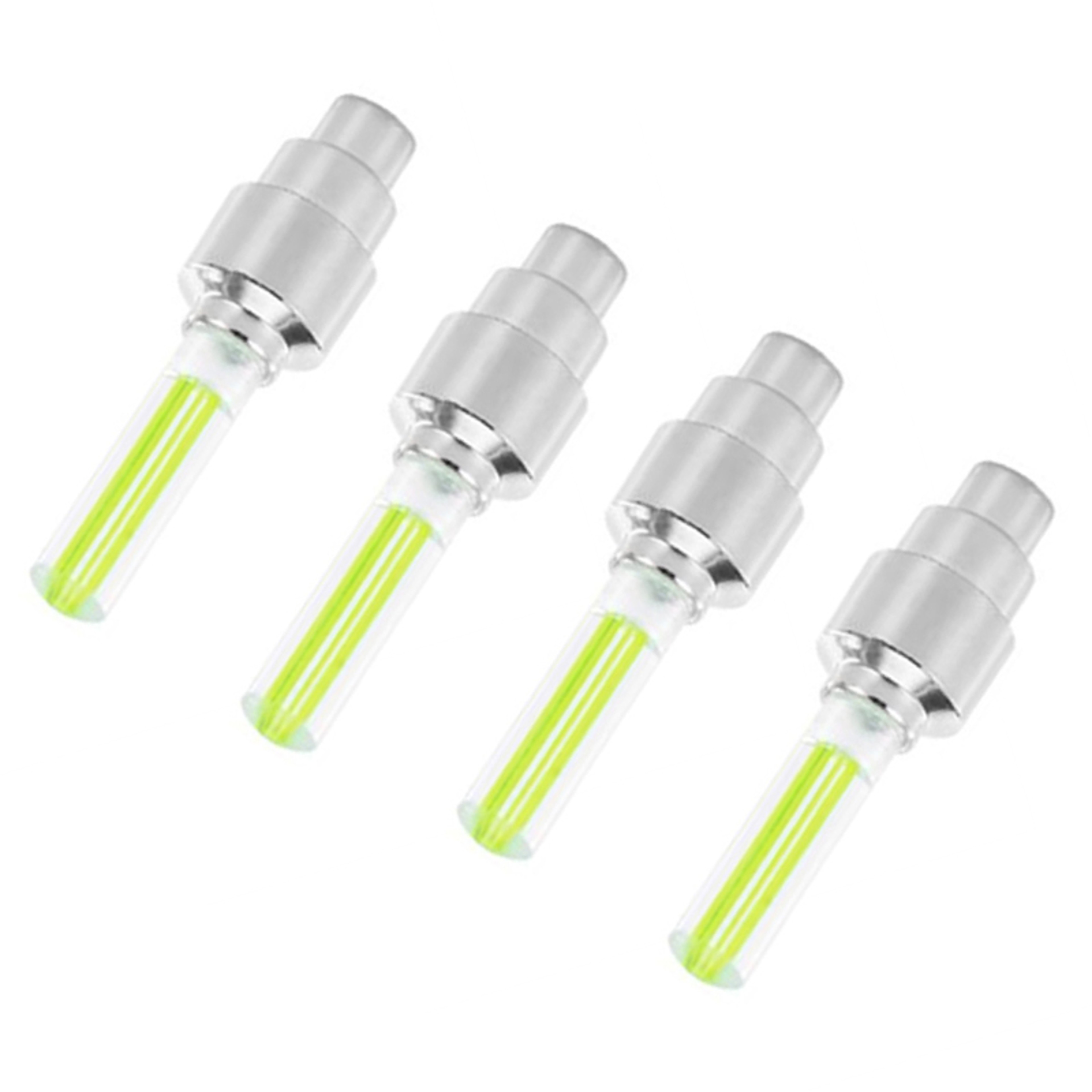 Motion Activated LED Tire Valve Cap Lights Waterproof Universal Wheel Lights 6