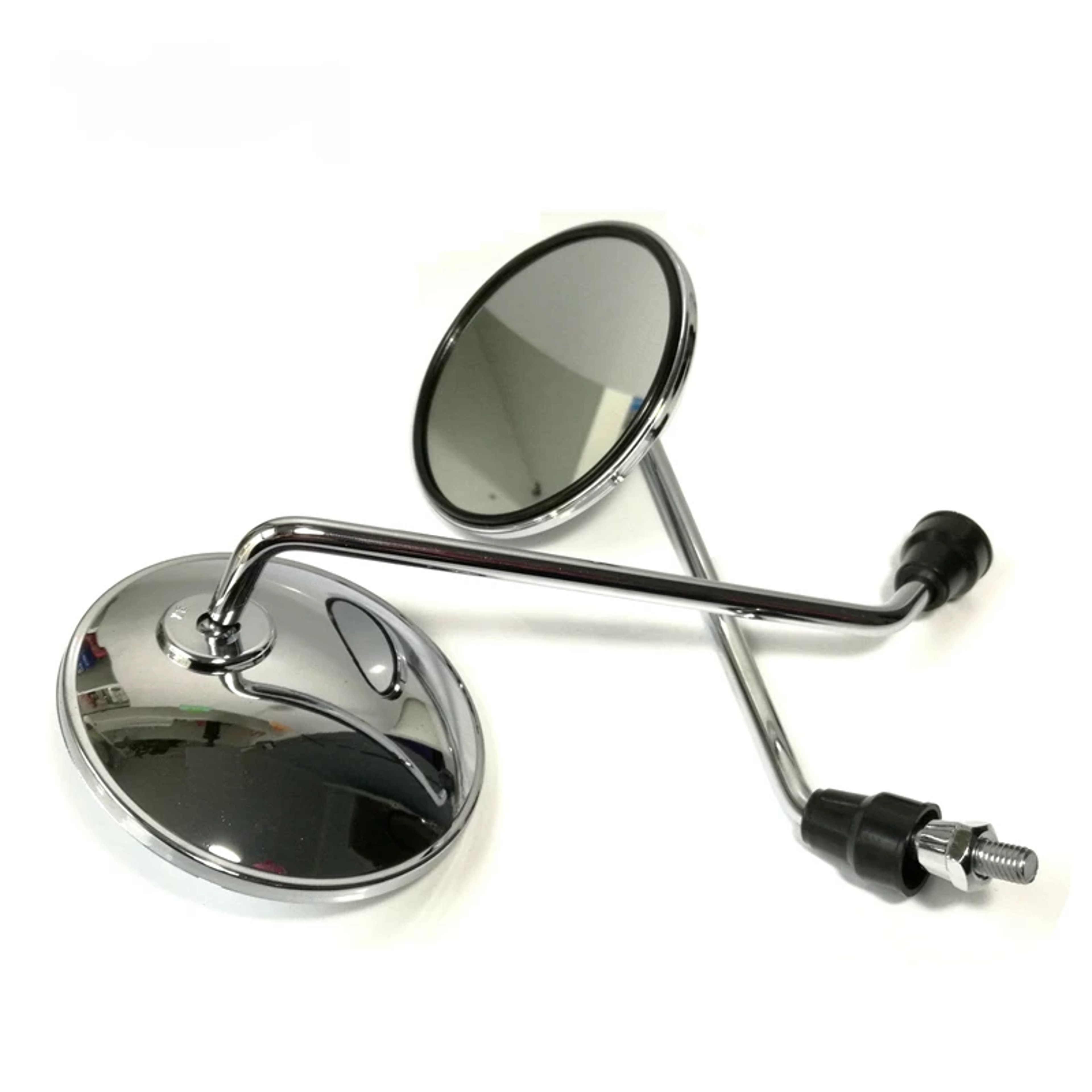 Universal Motorcycle Rearview Mirrors For Scooter Moped And Electric Bike 1