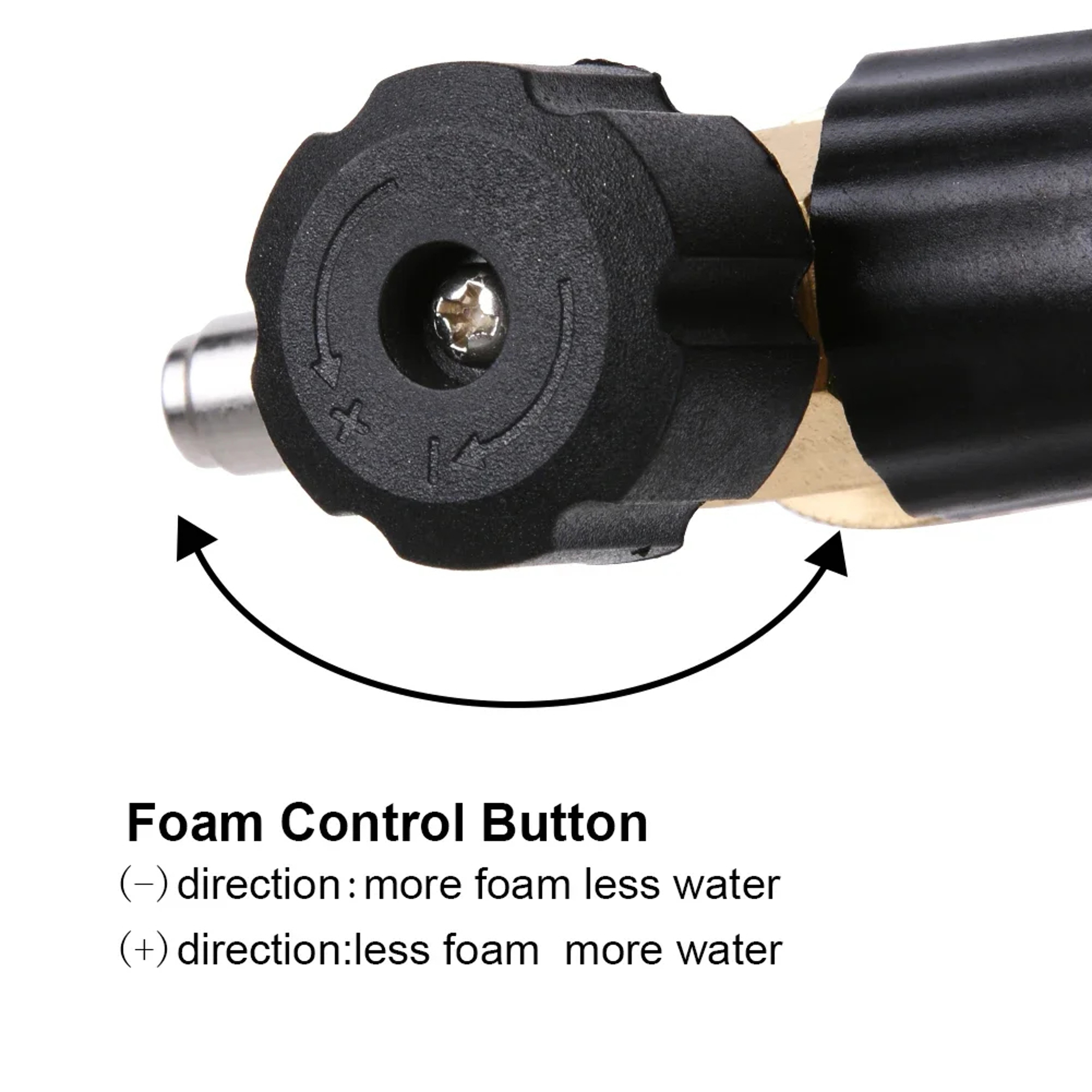 Adjustable Pressure Washer Foam Cannon Car Wash Foam Gun With Quick Connect 6