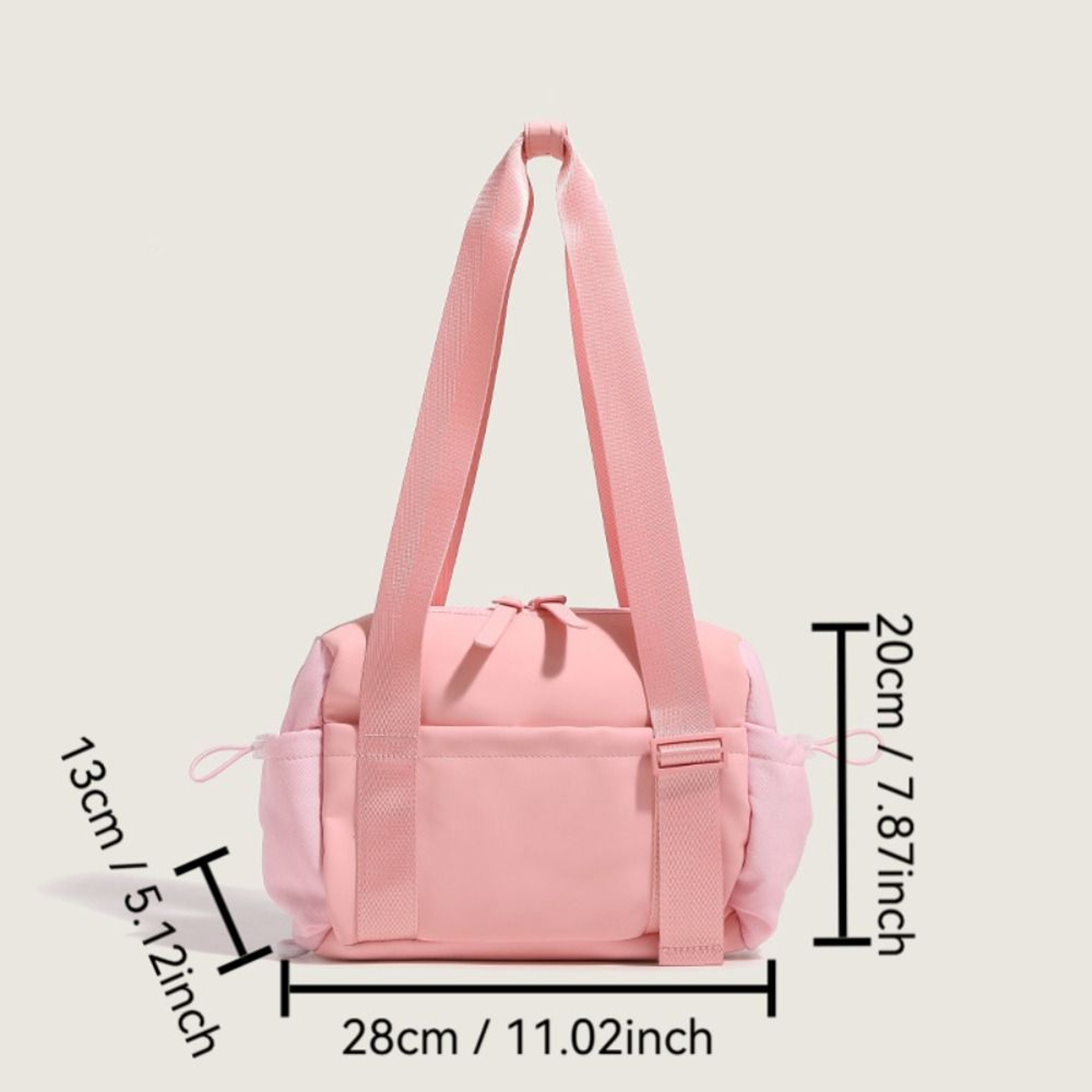 Waterproof Gym Bag Large Capacity Lightweight Nylon Travel Duffel 7