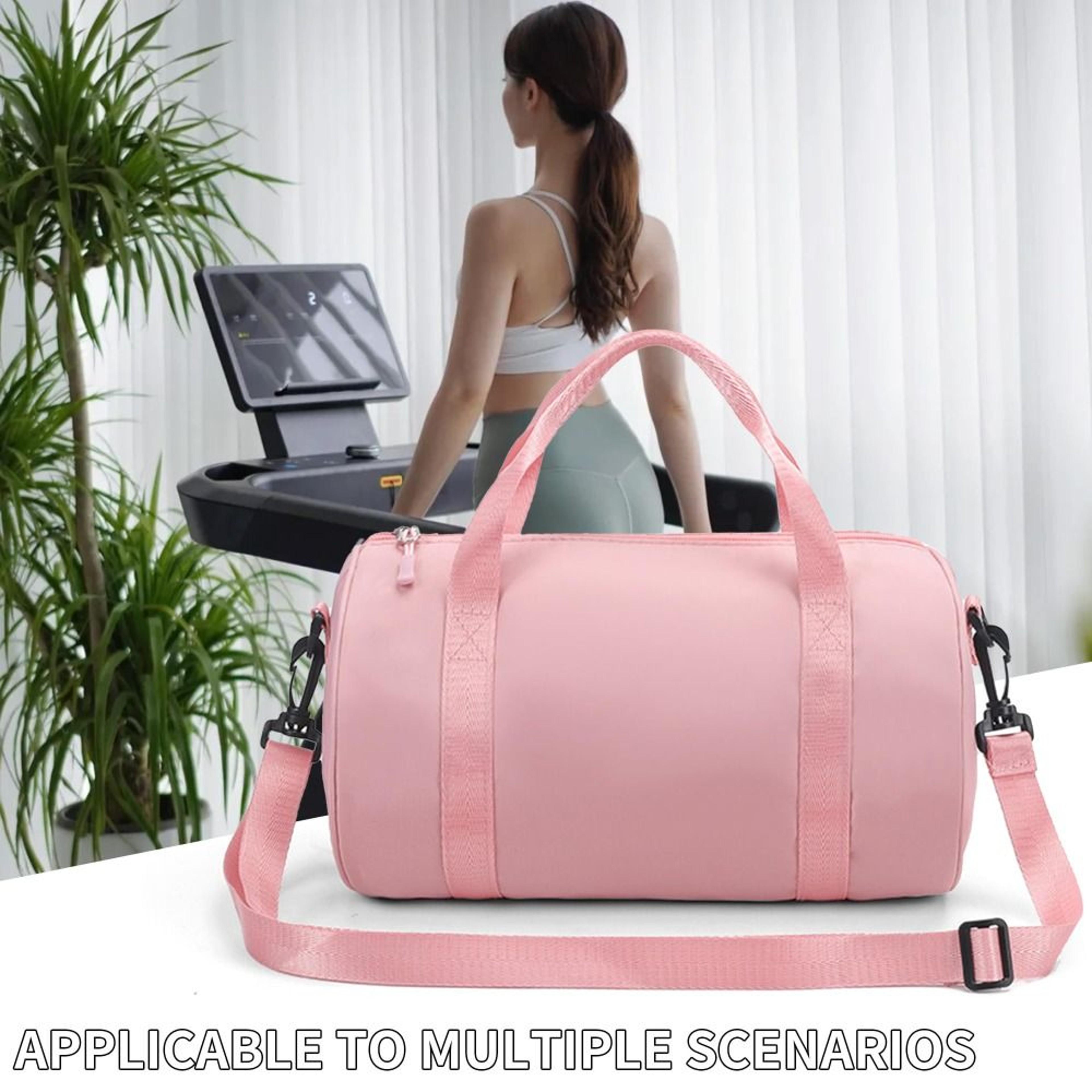 Mini Waterproof Gym Bag For Women Lightweight Large Capacity Yoga And Sports Tote 2