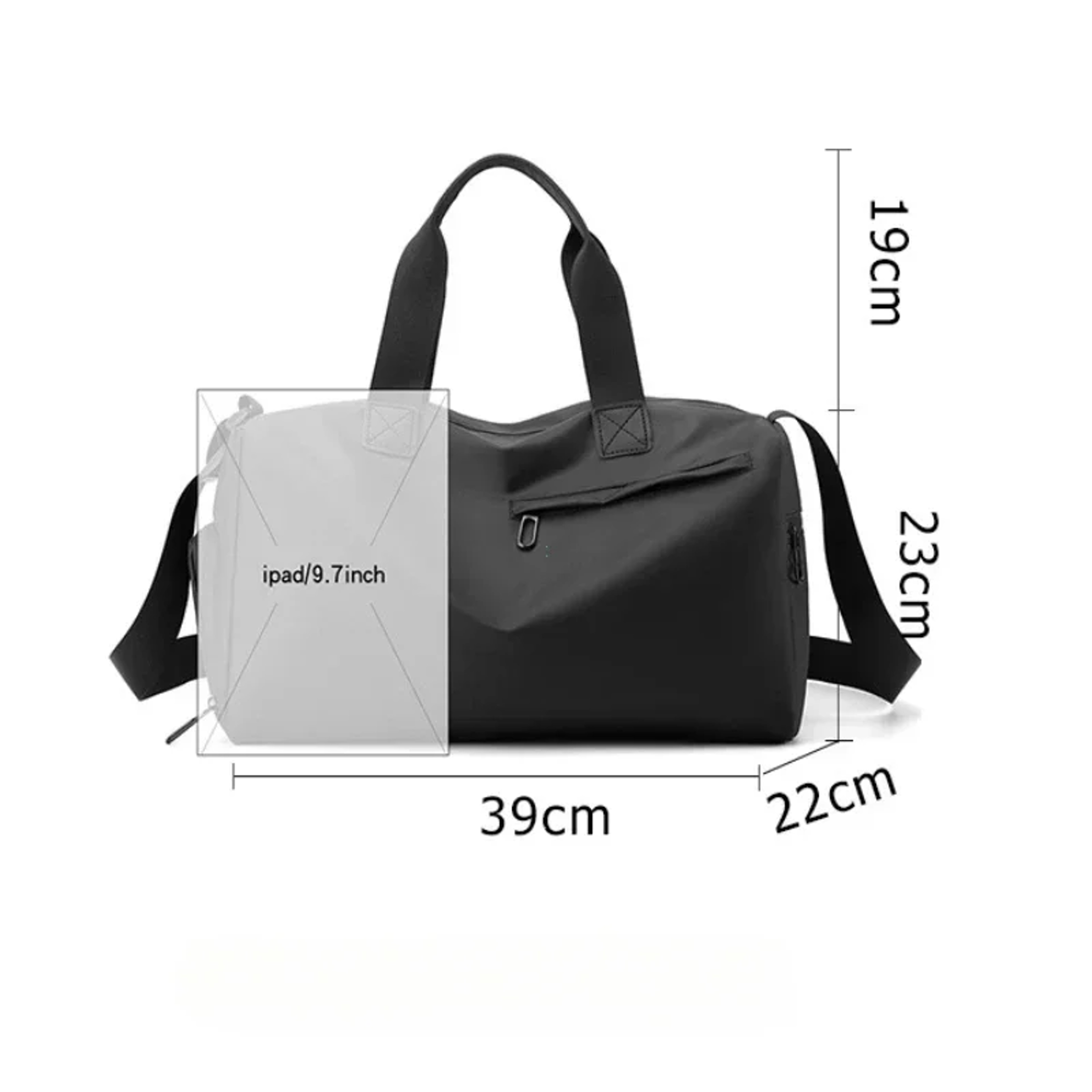 Waterproof Gym Travel Bag With Dry Wet Separation Convertible Sports Backpack For Men And Women 7