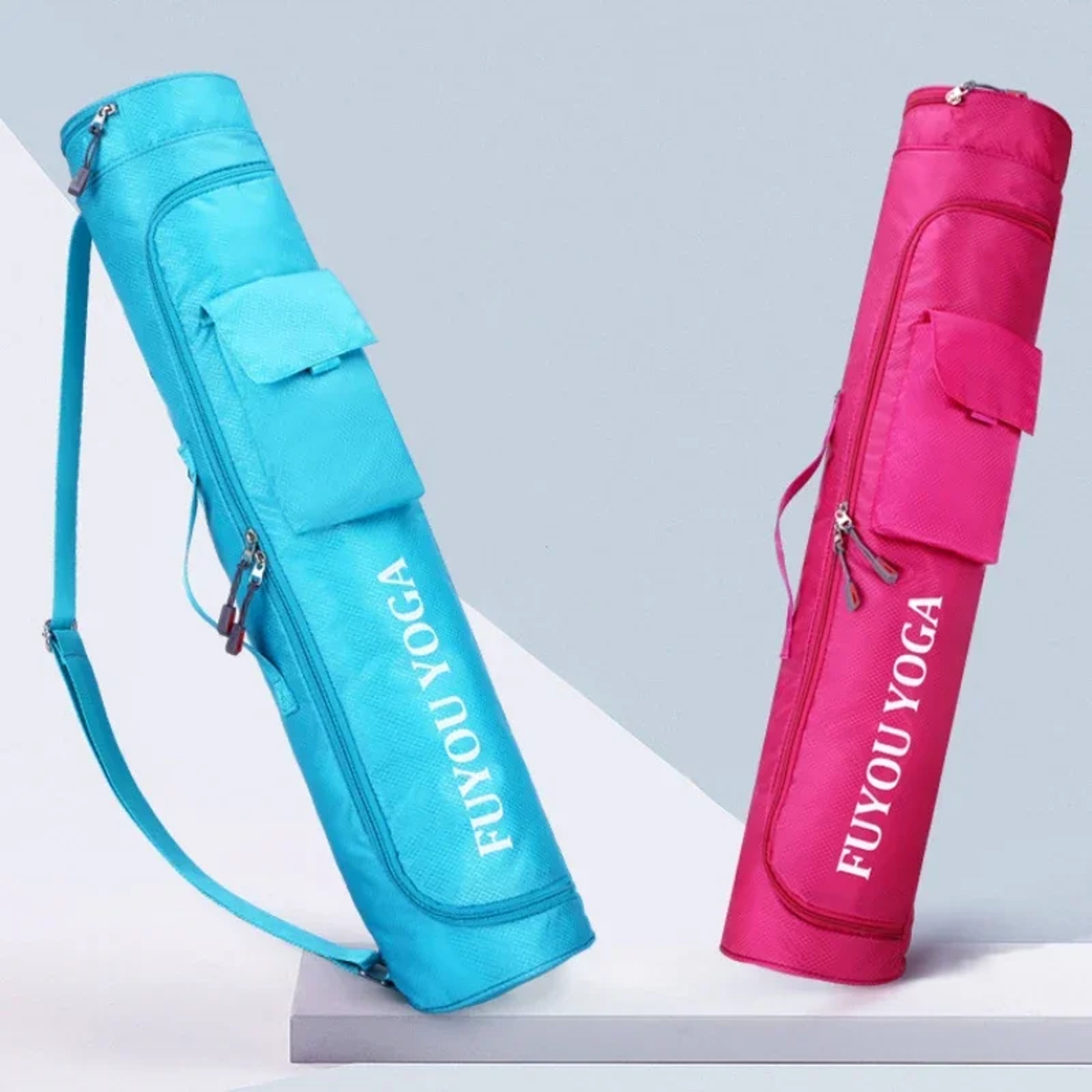 Large Capacity Yoga Mat Bag With Adjustable Strap And Storage Pocket 4