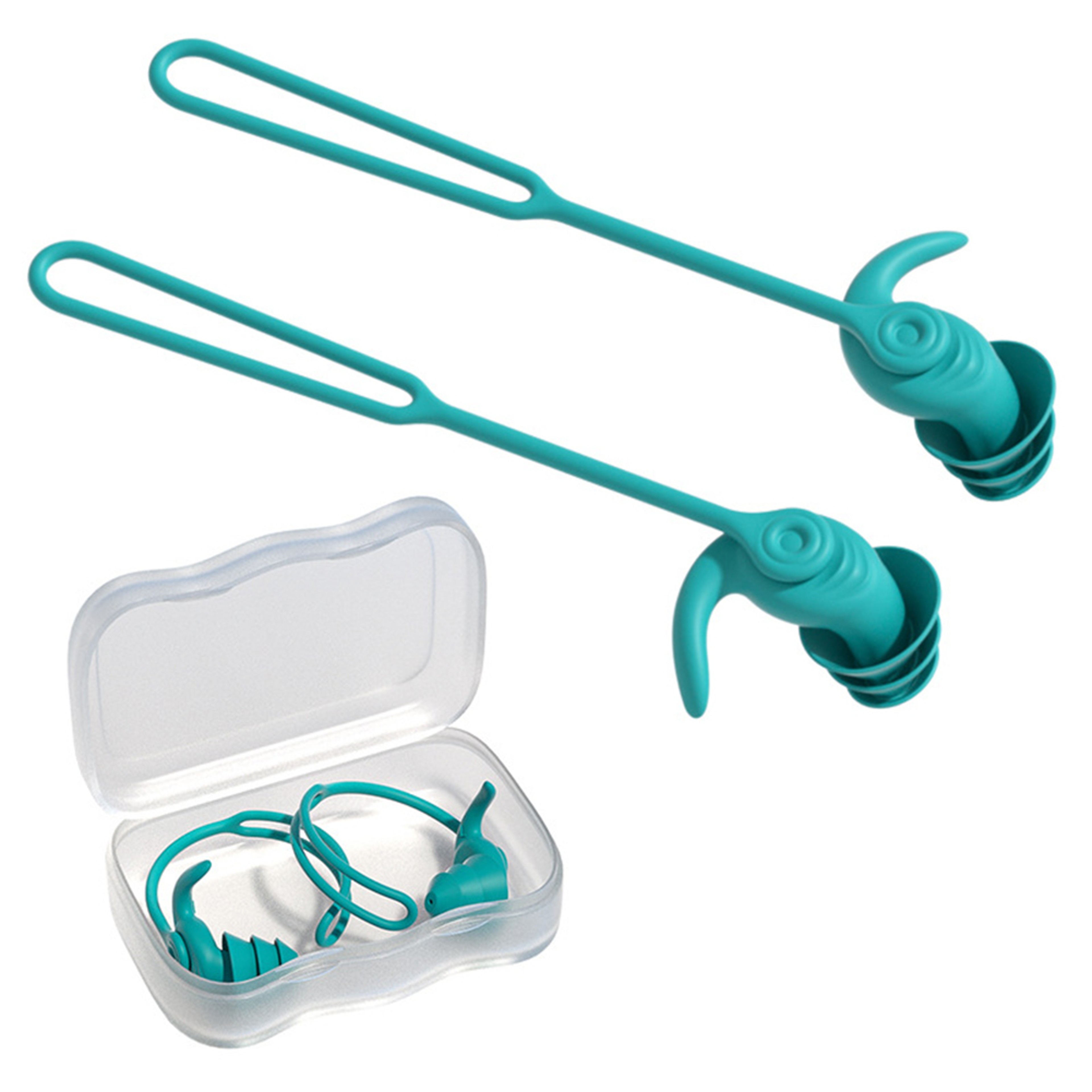 Waterproof Swimming Ear Plugs Soft Reusable Diving Earplugs For Water Sports And Noise Reduction 5