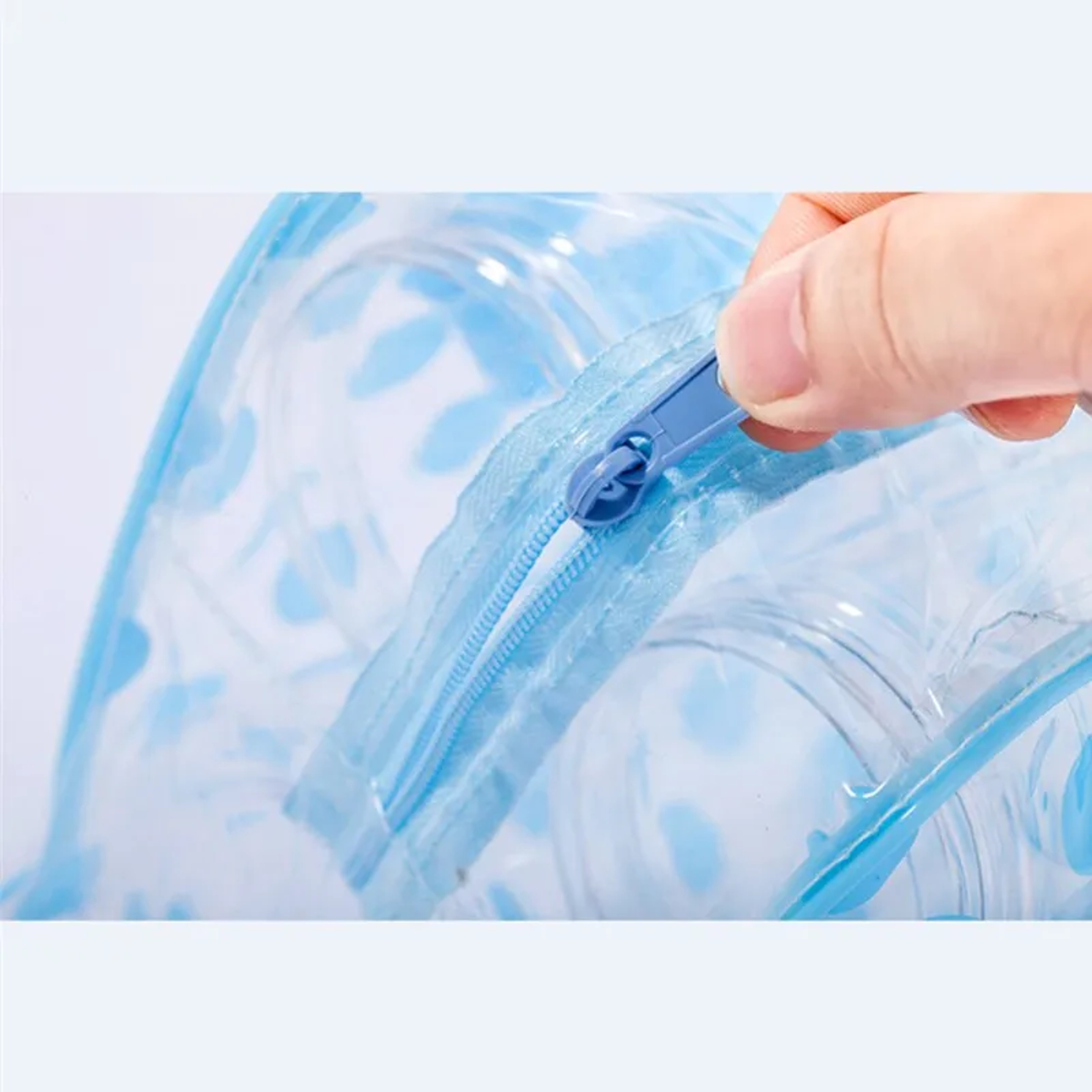 Transparent PVC Waterproof Swim Bag For Women Beach Pool Travel Storage Handbag 2