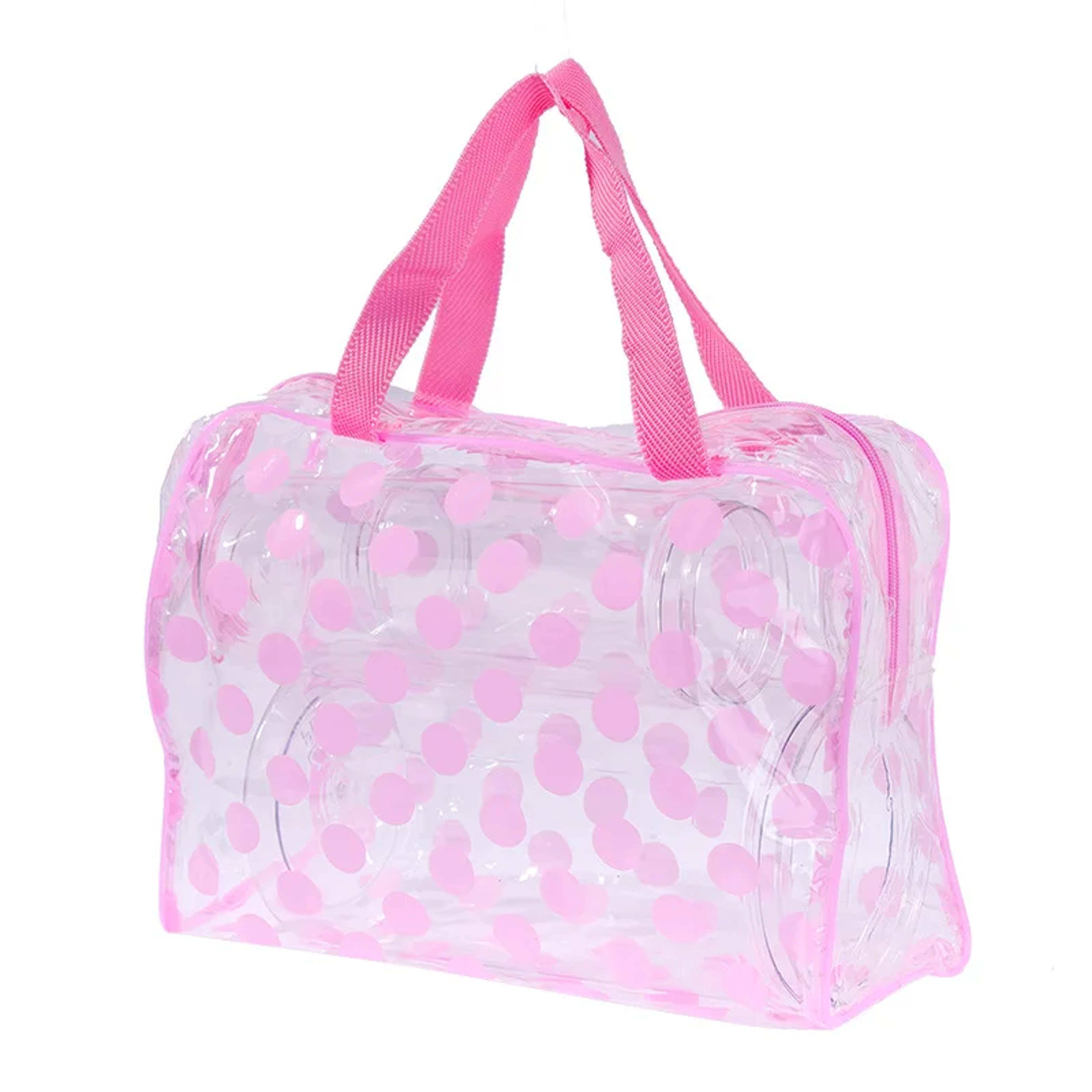 Transparent PVC Waterproof Swim Bag For Women Beach Pool Travel Storage Handbag 3