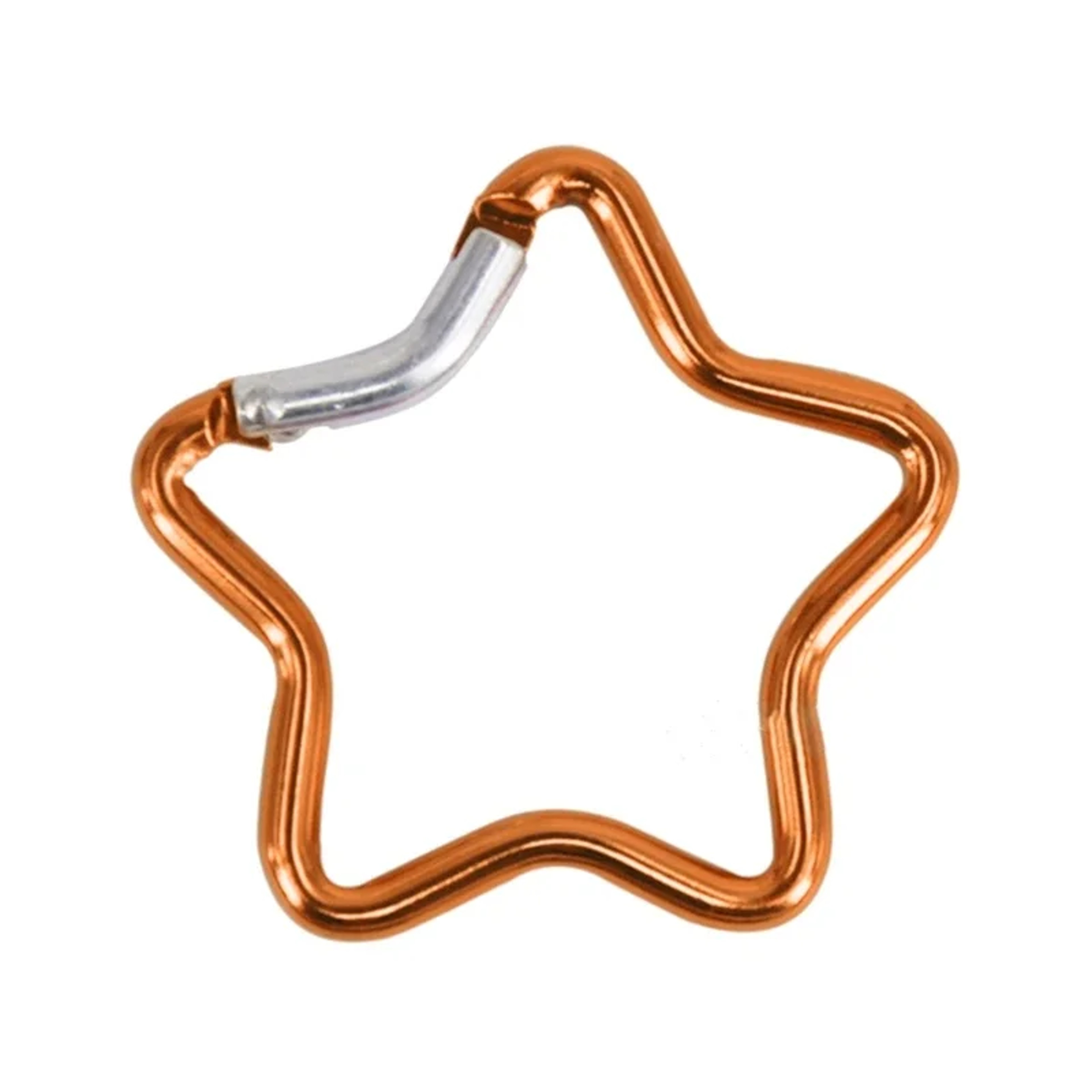 Star Shaped Carabiner Keychain Lightweight Spring Clip for Backpack Camping and Travel – view 8