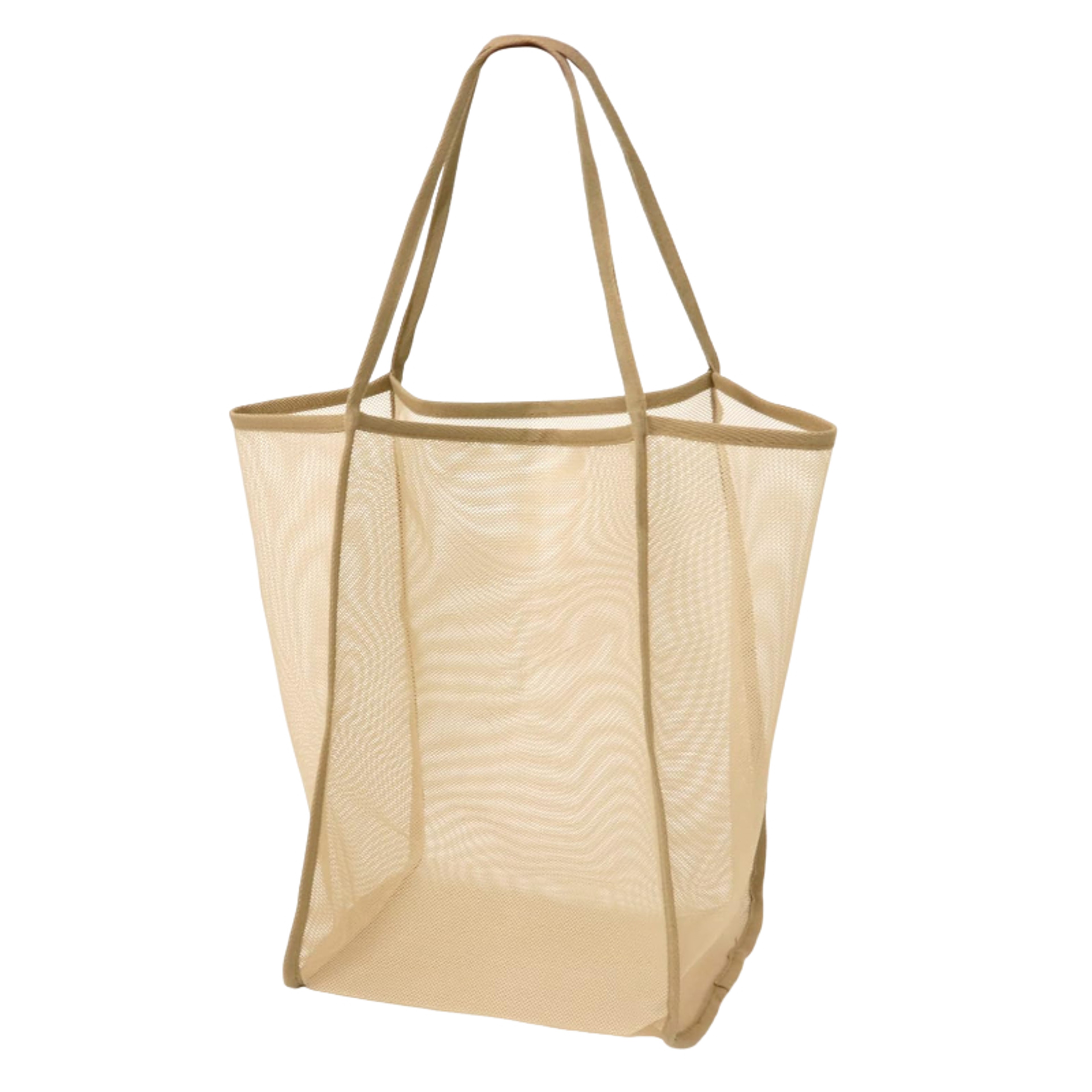 Portable Mesh Beach Tote For Women Travel Pool And Toiletry Organizer 1