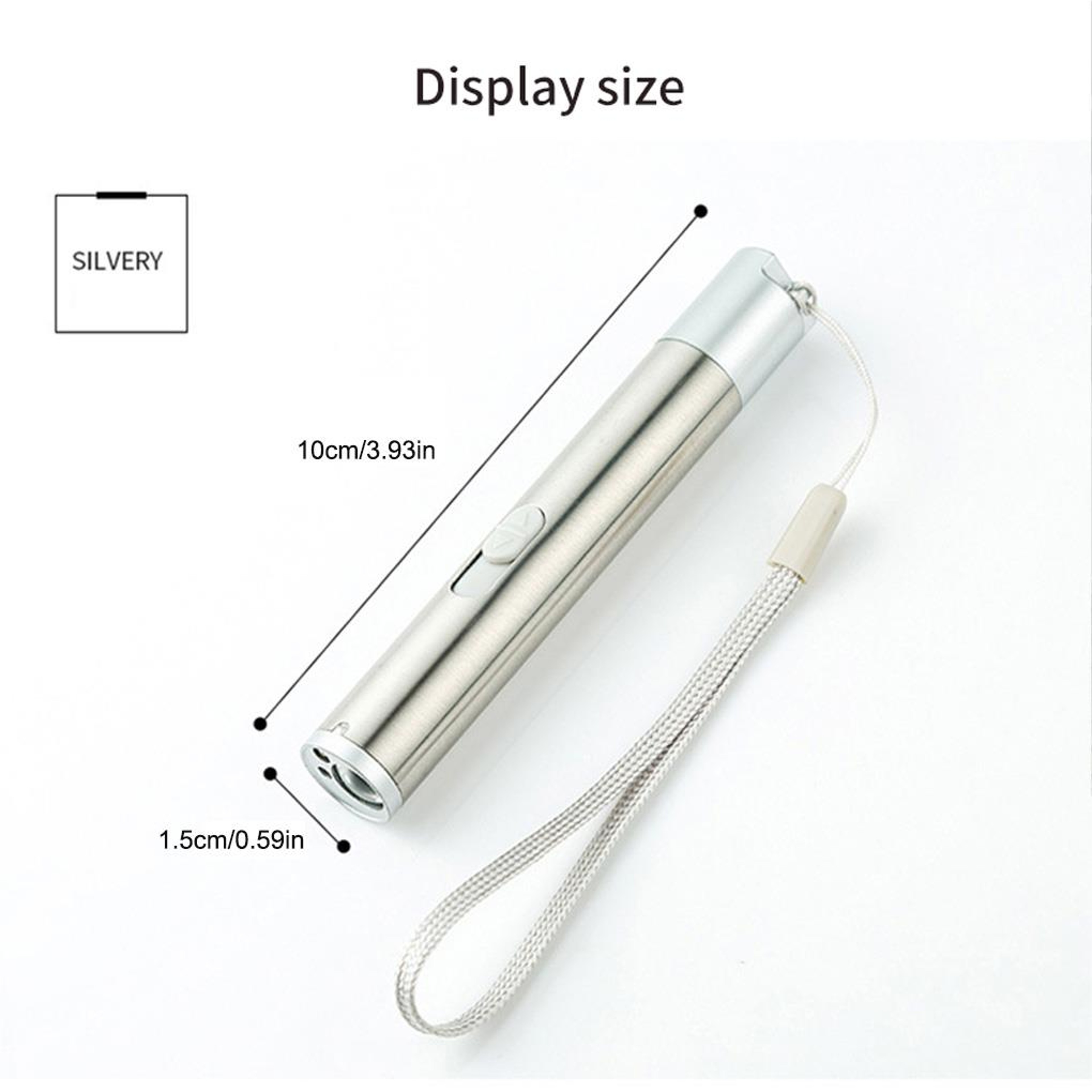 Rechargeable Laser Pointer UV Flashlight For Pet Training And Everyday Use 6