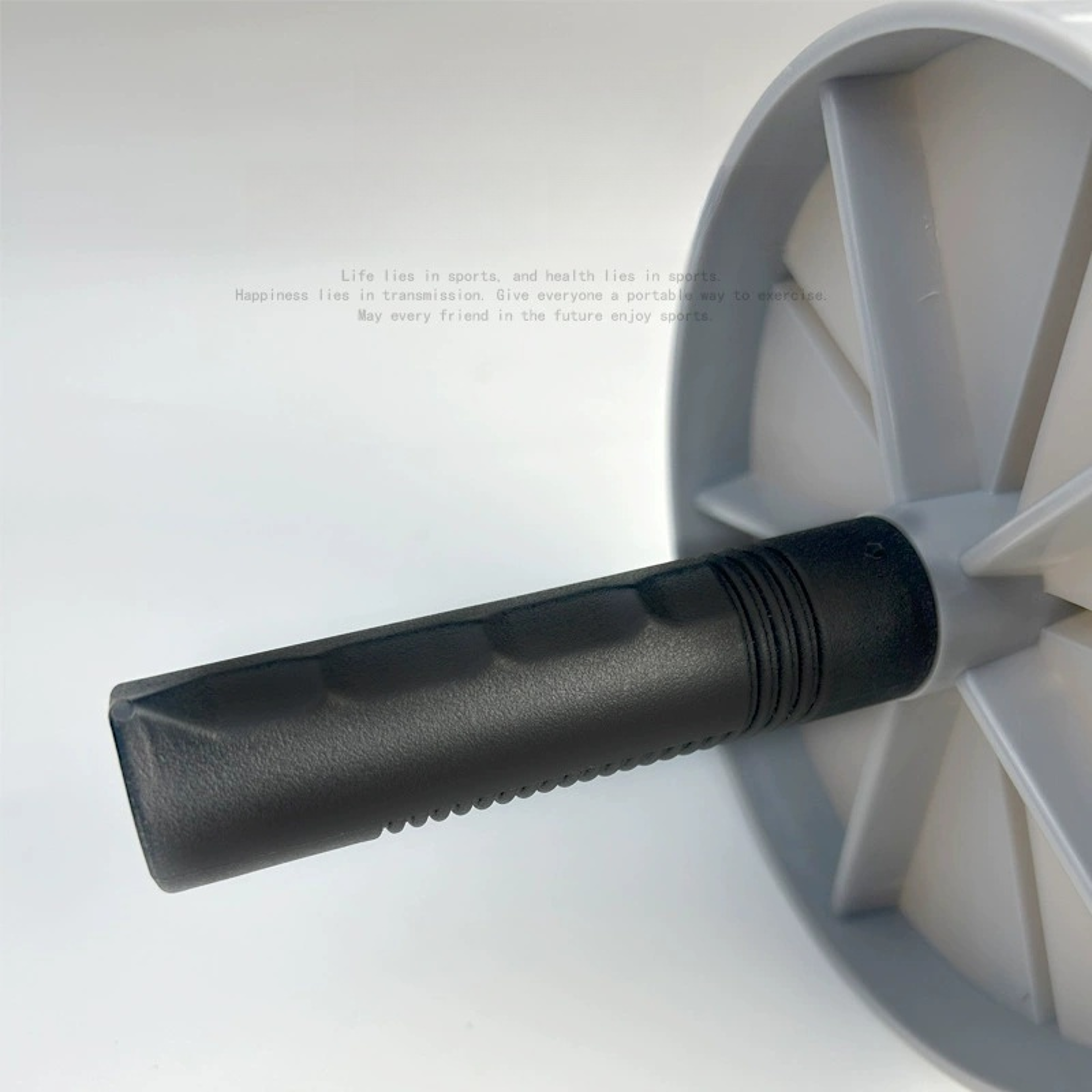 Dual Wheel Ab Roller Silent Core Trainer For Home Fitness 5