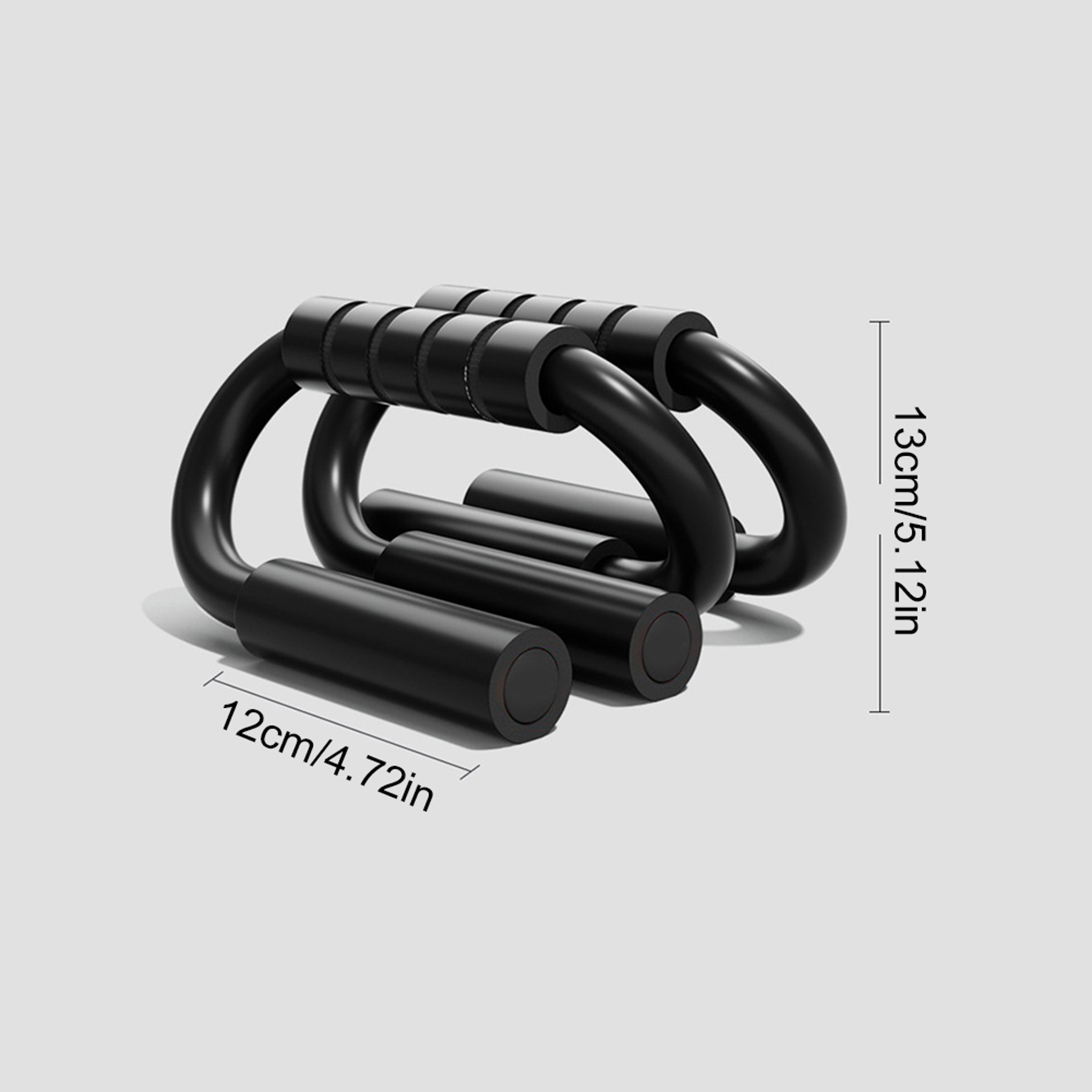 S Shape Push Up Bars With Foam Grip Anti Slip Home Chest Workout Stands 4