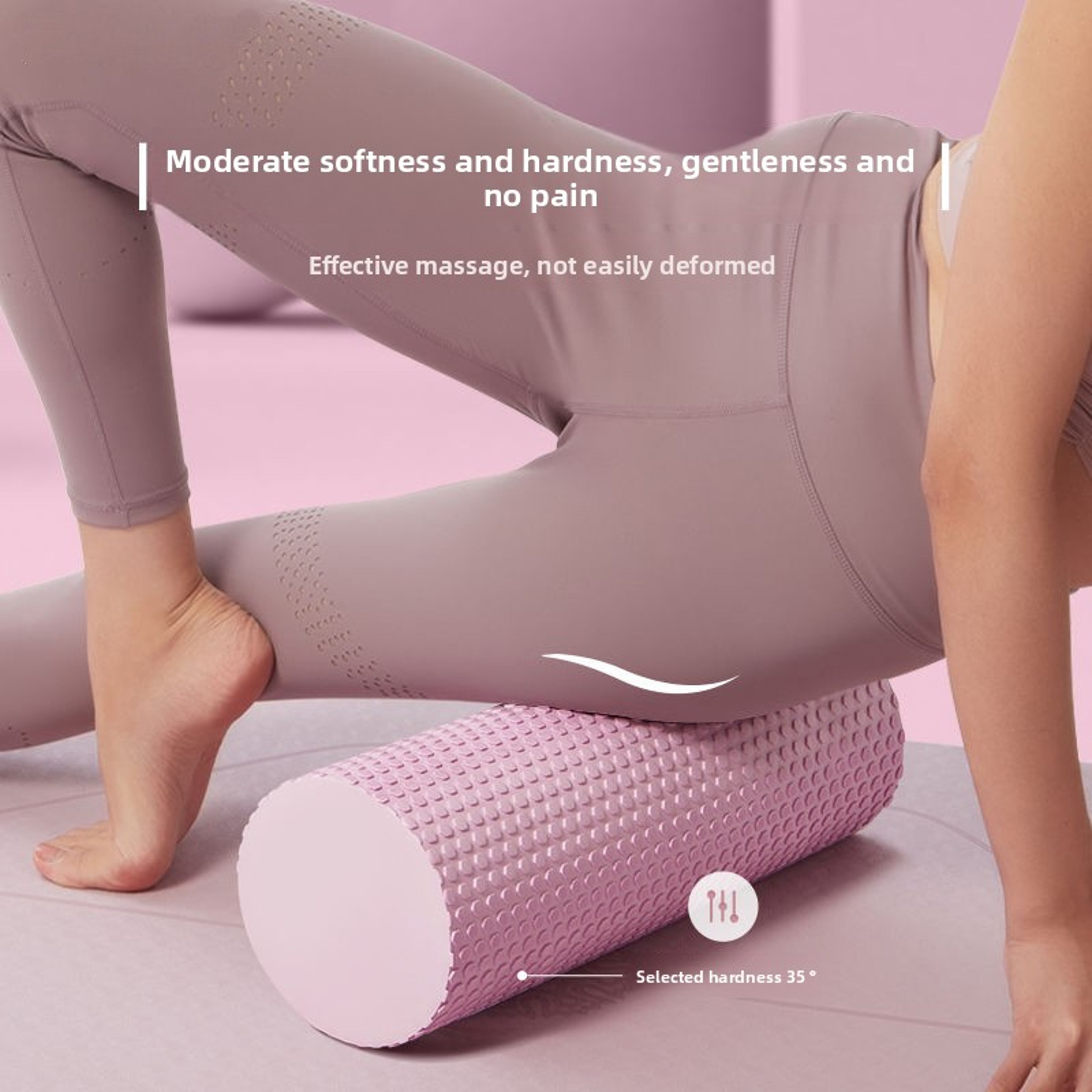 High Density EVA Foam Roller For Muscle Massage Pilates And Workout Recovery 3