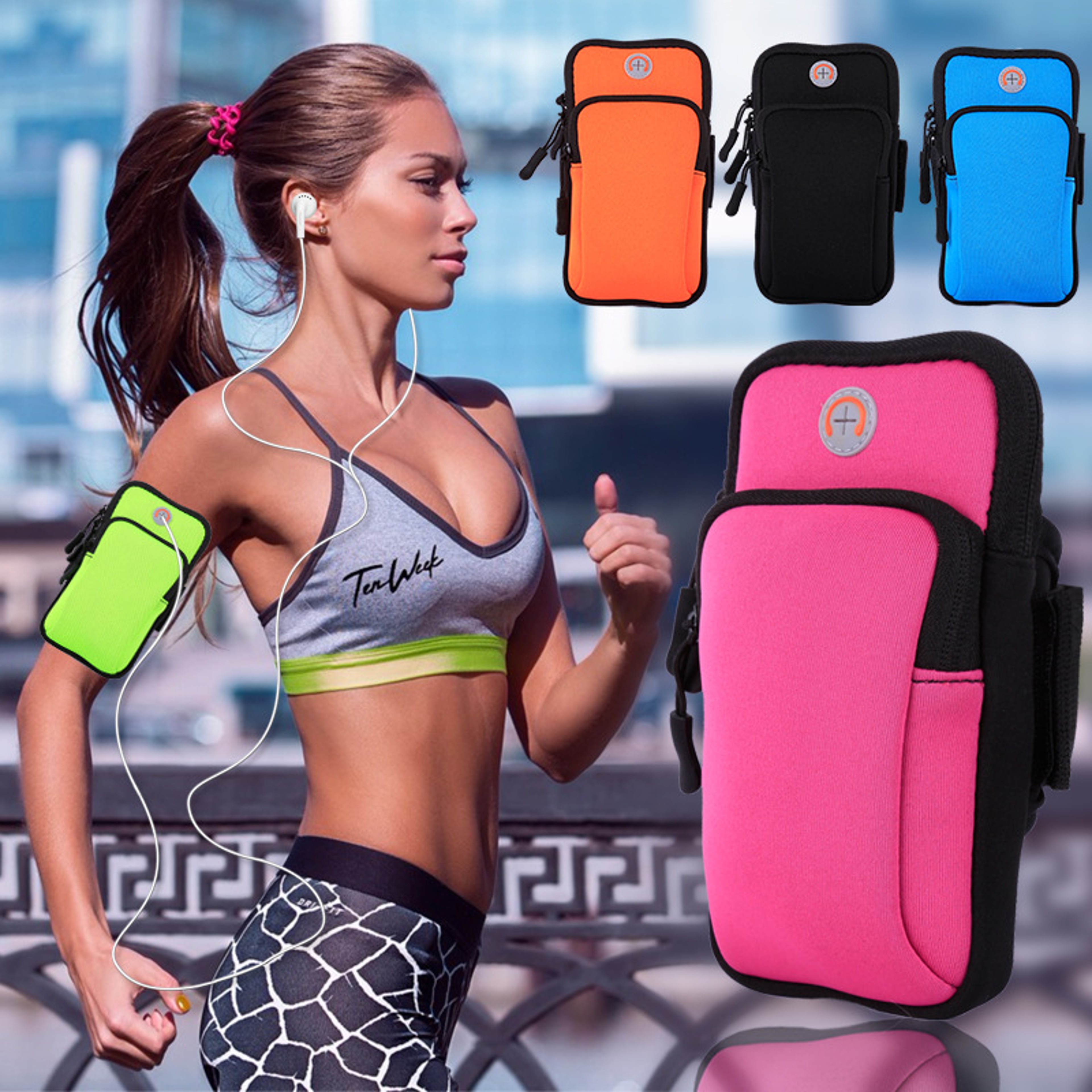 Running Phone Armband Waterproof Fitness Arm Bag For Smartphones 1