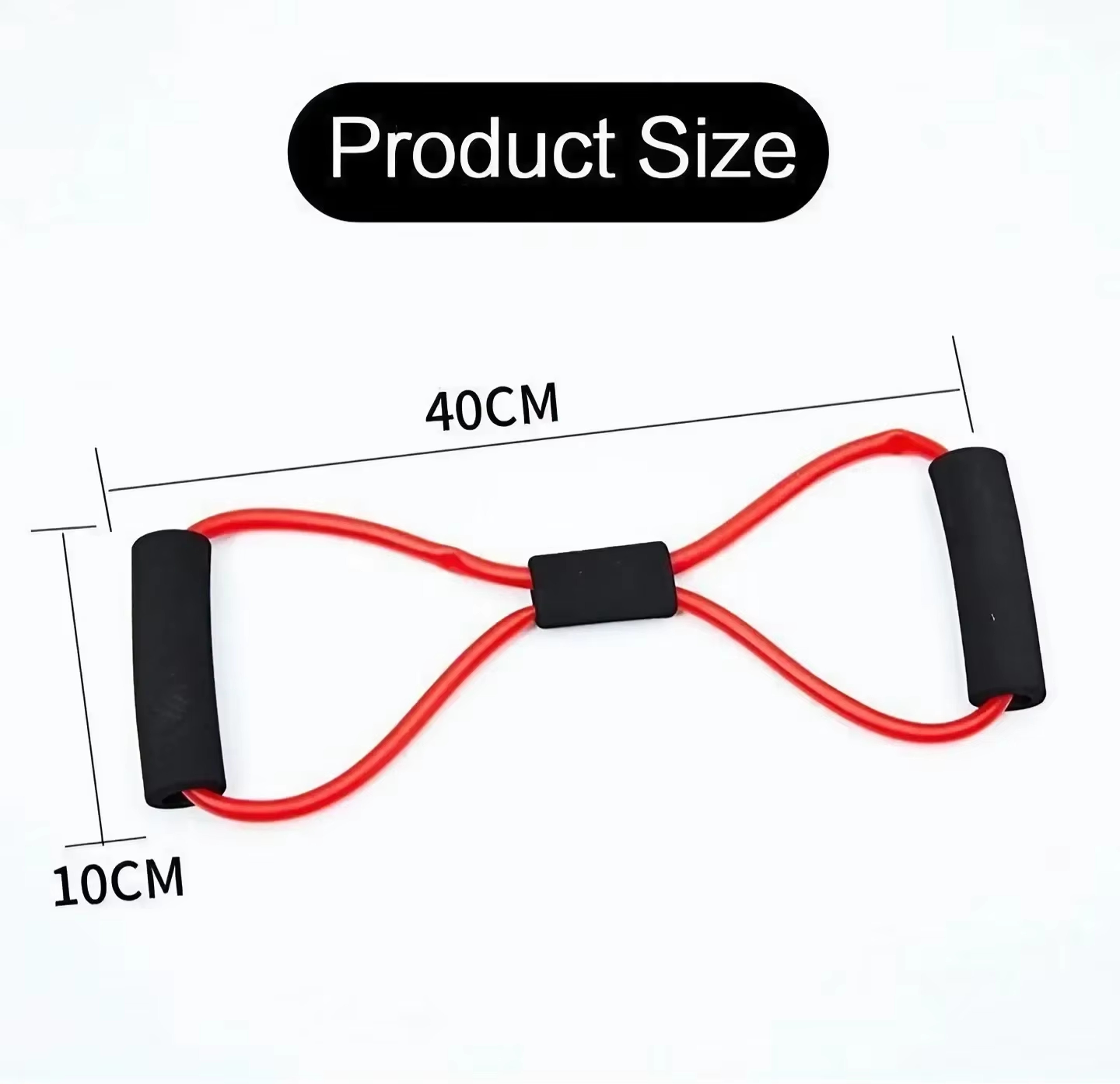 Figure Resistance Band Yoga Stretch Pull Rope for Full Body Fitness Training – view 6