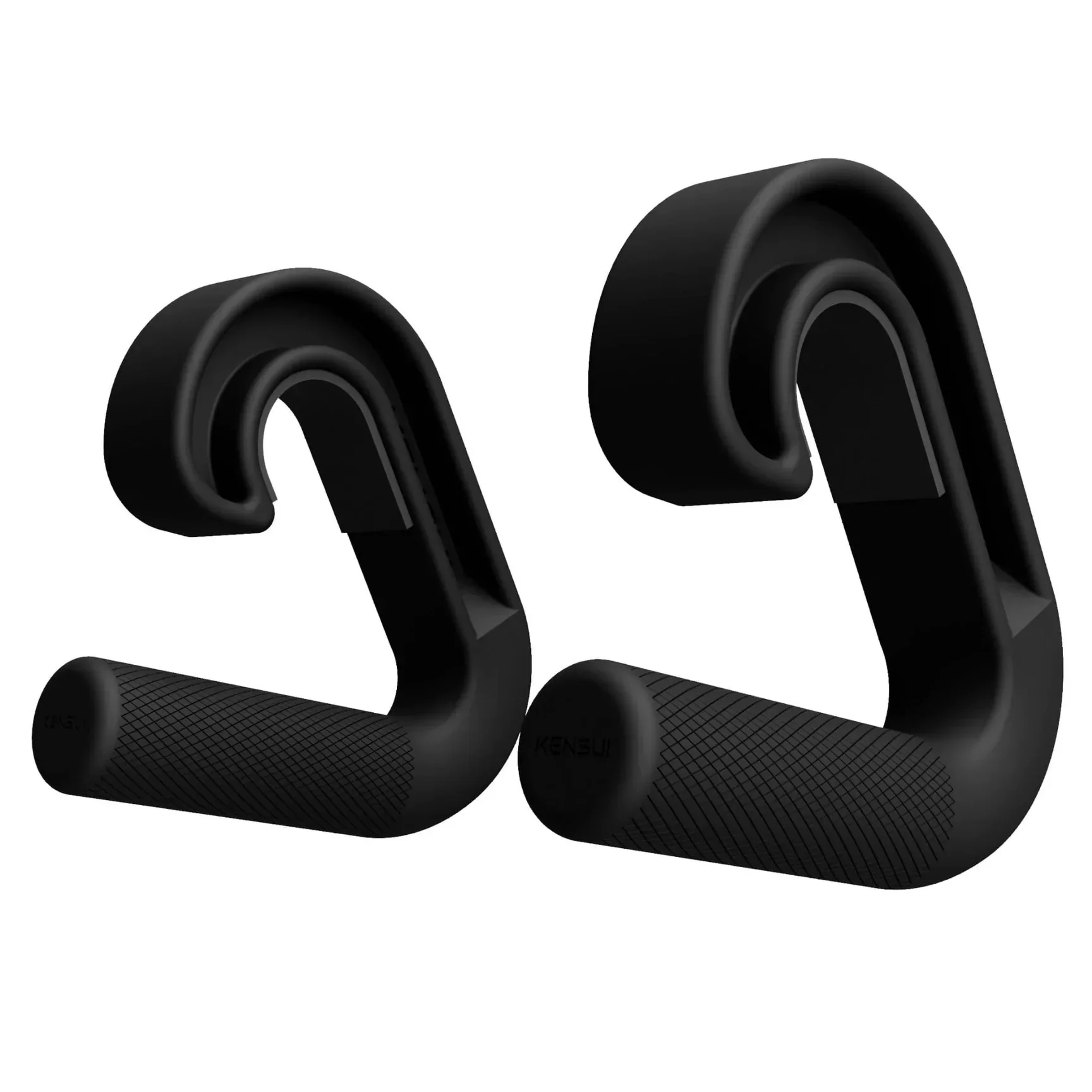 Ergonomic Pull Up Grips Weight Lifting Hooks For Strength Training 0