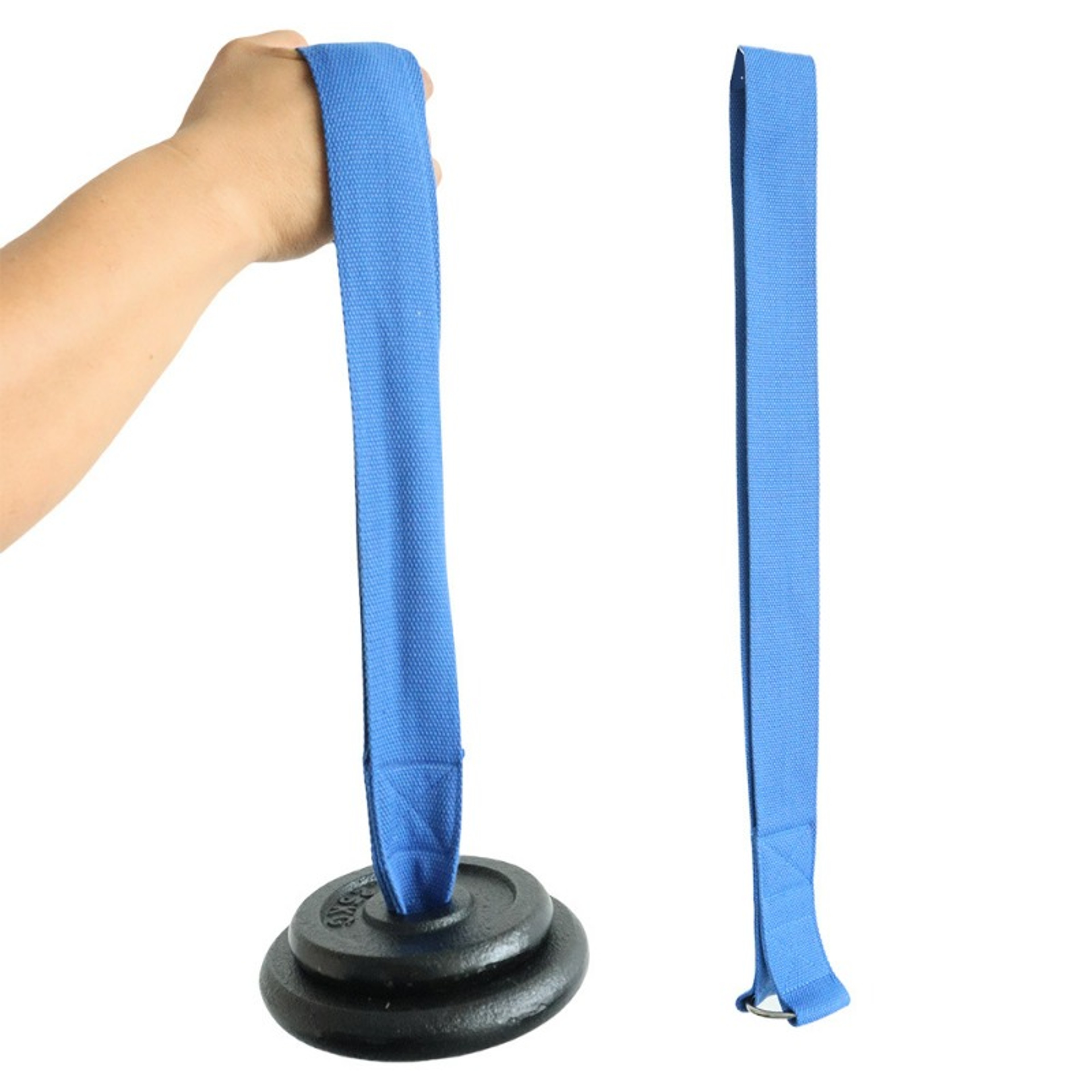 Heavy Duty Arm Strength Training Straps Forearm Wrist Trainer for Weight Plate Workouts – view 3