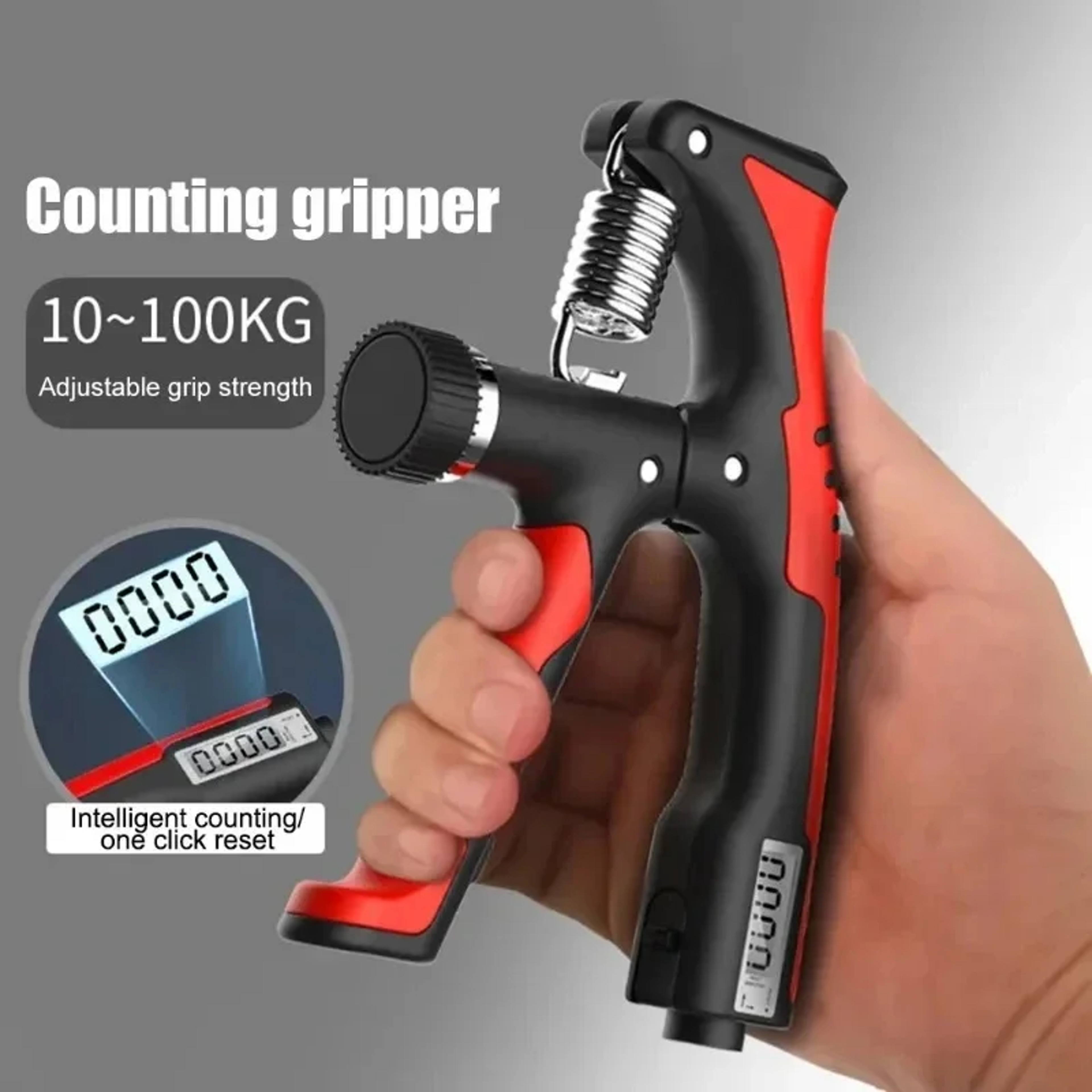Hand Grip Strengthener Set Wrist Finger And Forearm Exerciser For Strength Training 3