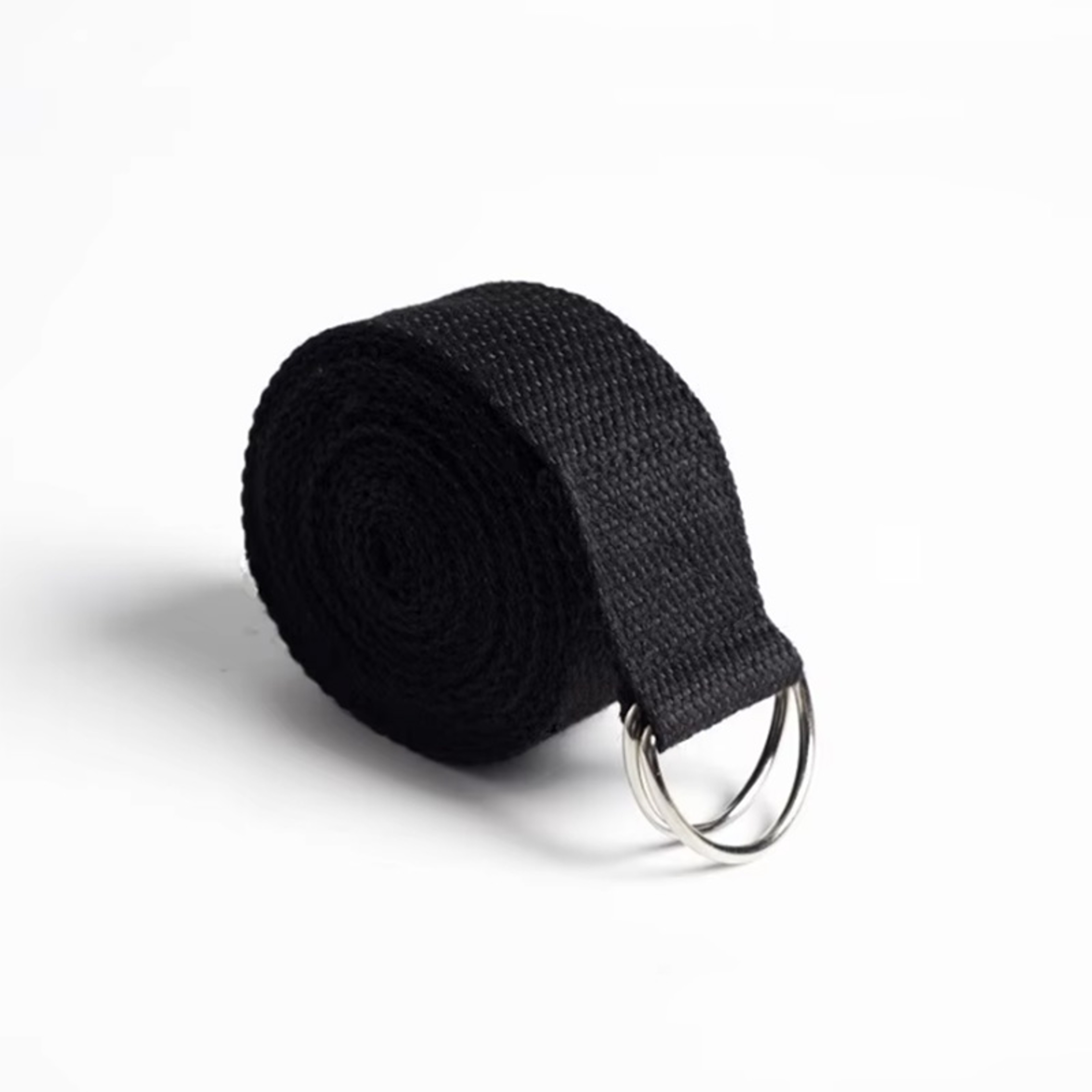 Adjustable Cotton Yoga Strap With D Ring Buckle For Stretching Pilates And Flexibility 8