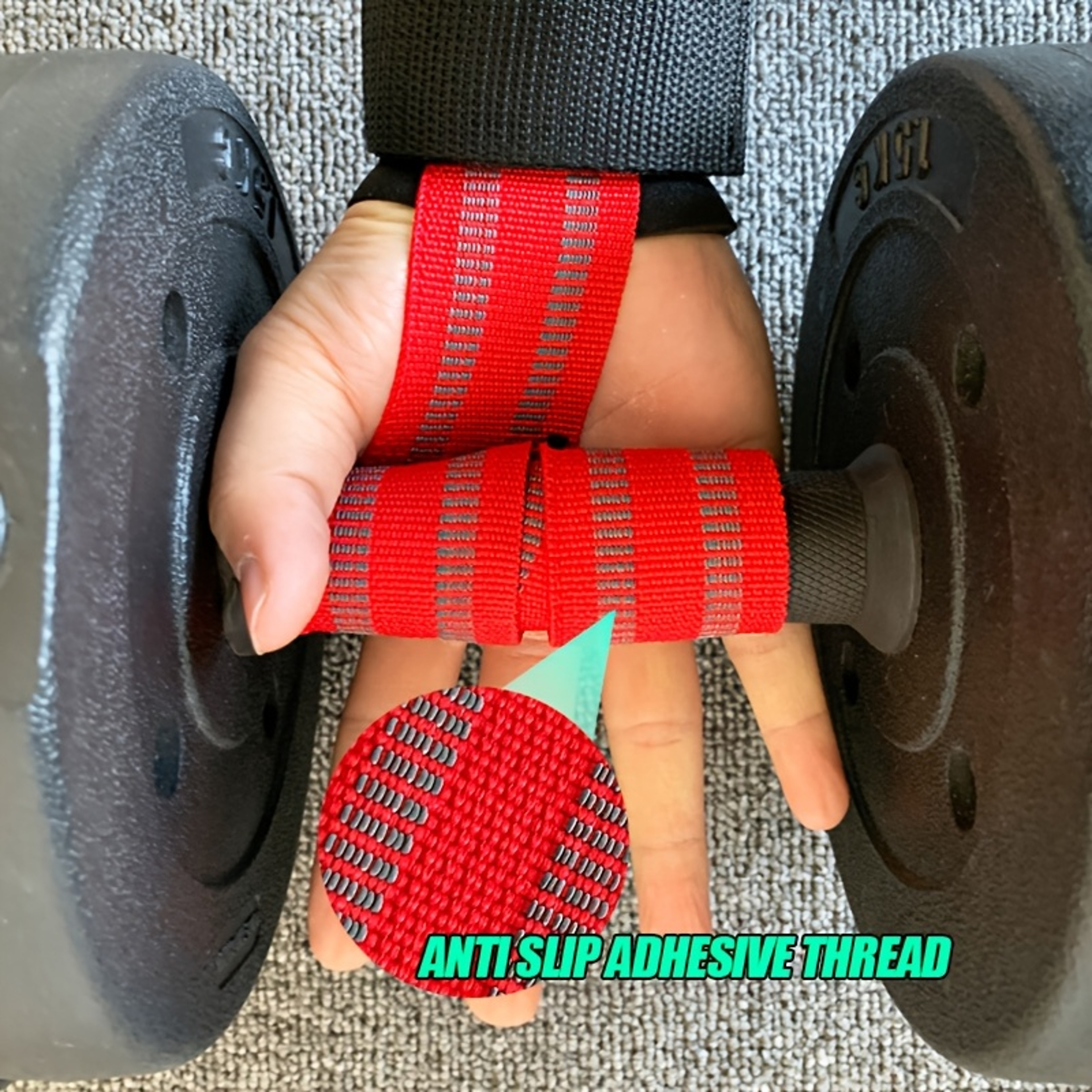 Heavy Duty Lifting Straps Weightlifting Wrist Straps For Deadlifts And Strength Training 5