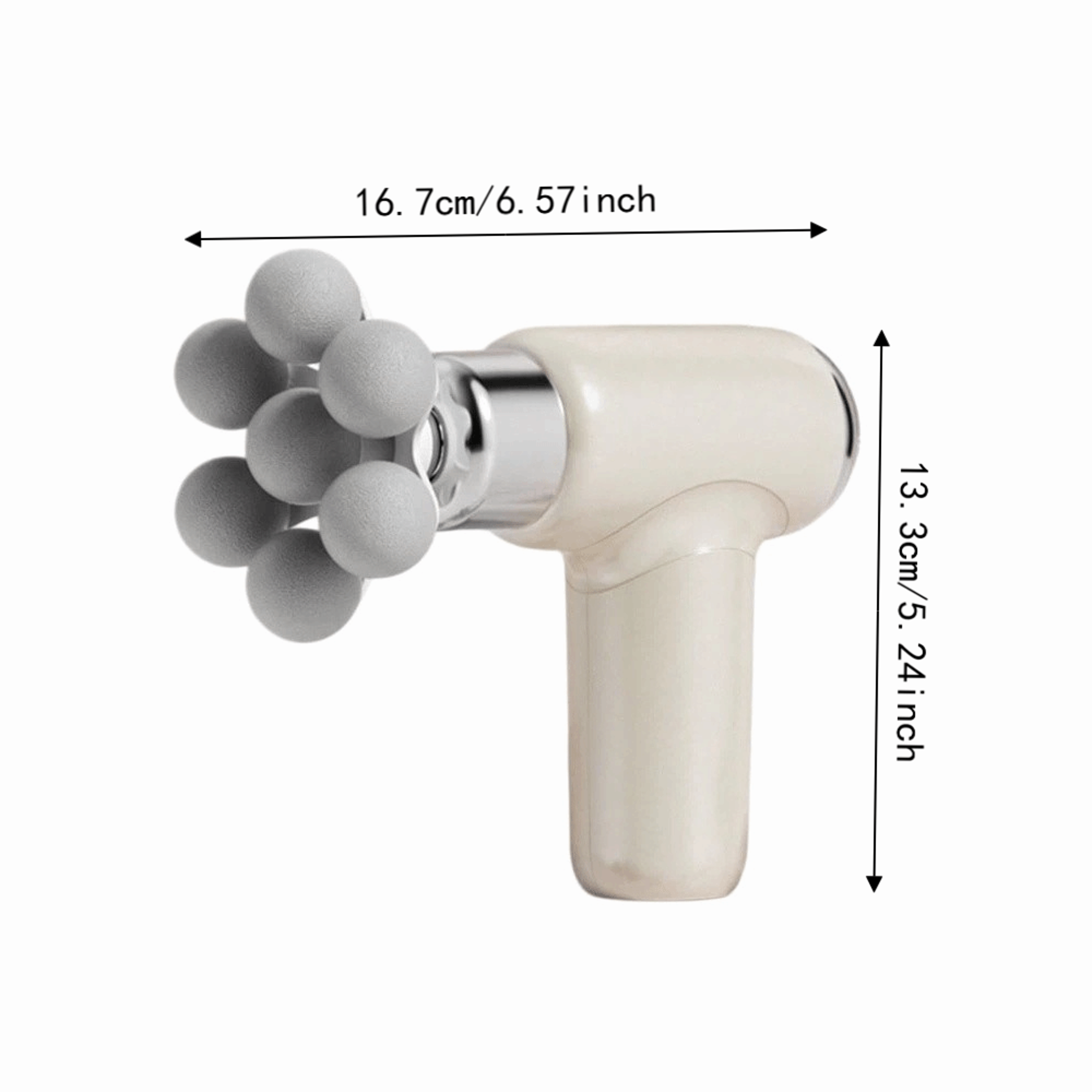 Deep Tissue Massage Gun With Replaceable Heads 9
