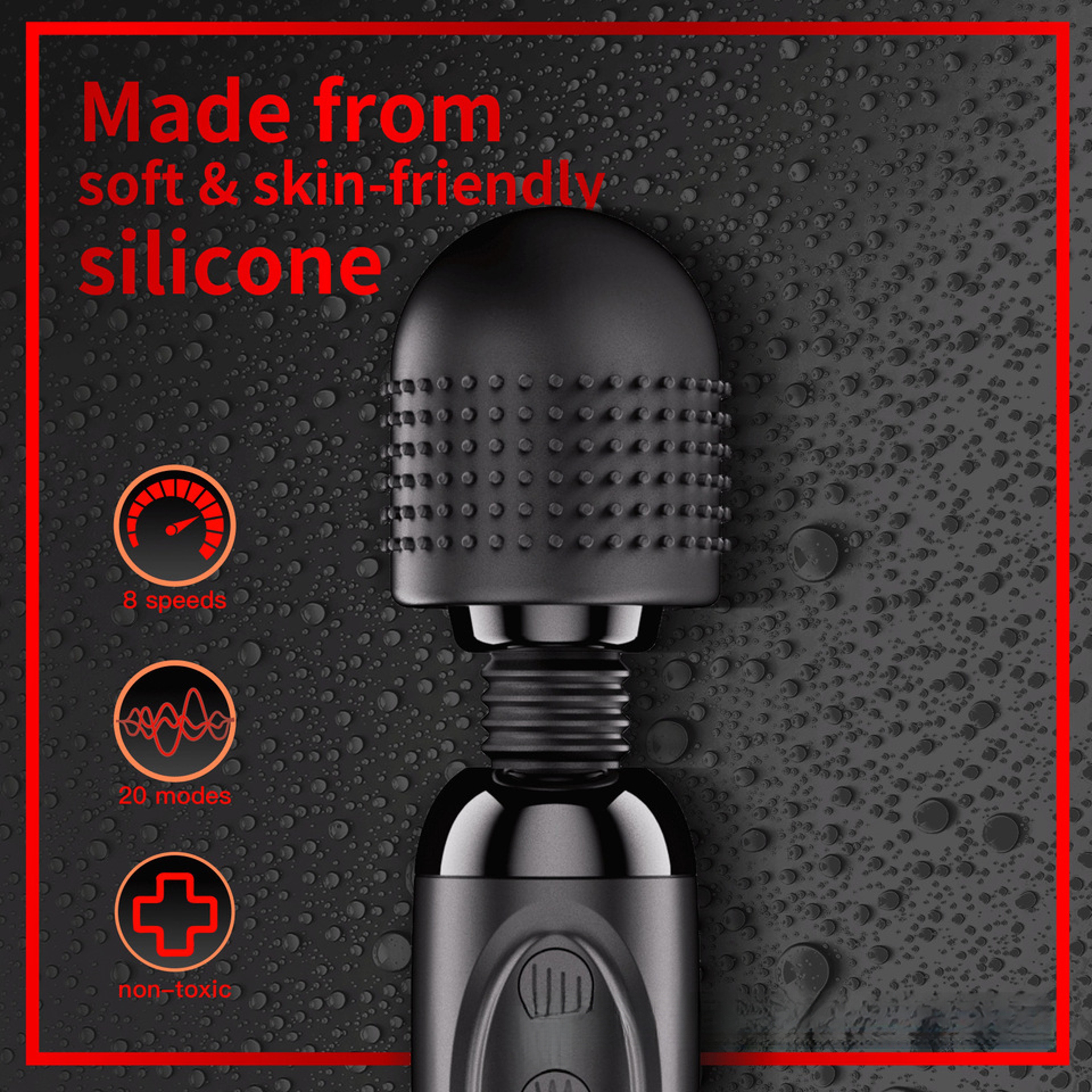 Electric Deep Tissue Massage Gun Full Body Muscle Recovery Massager 5