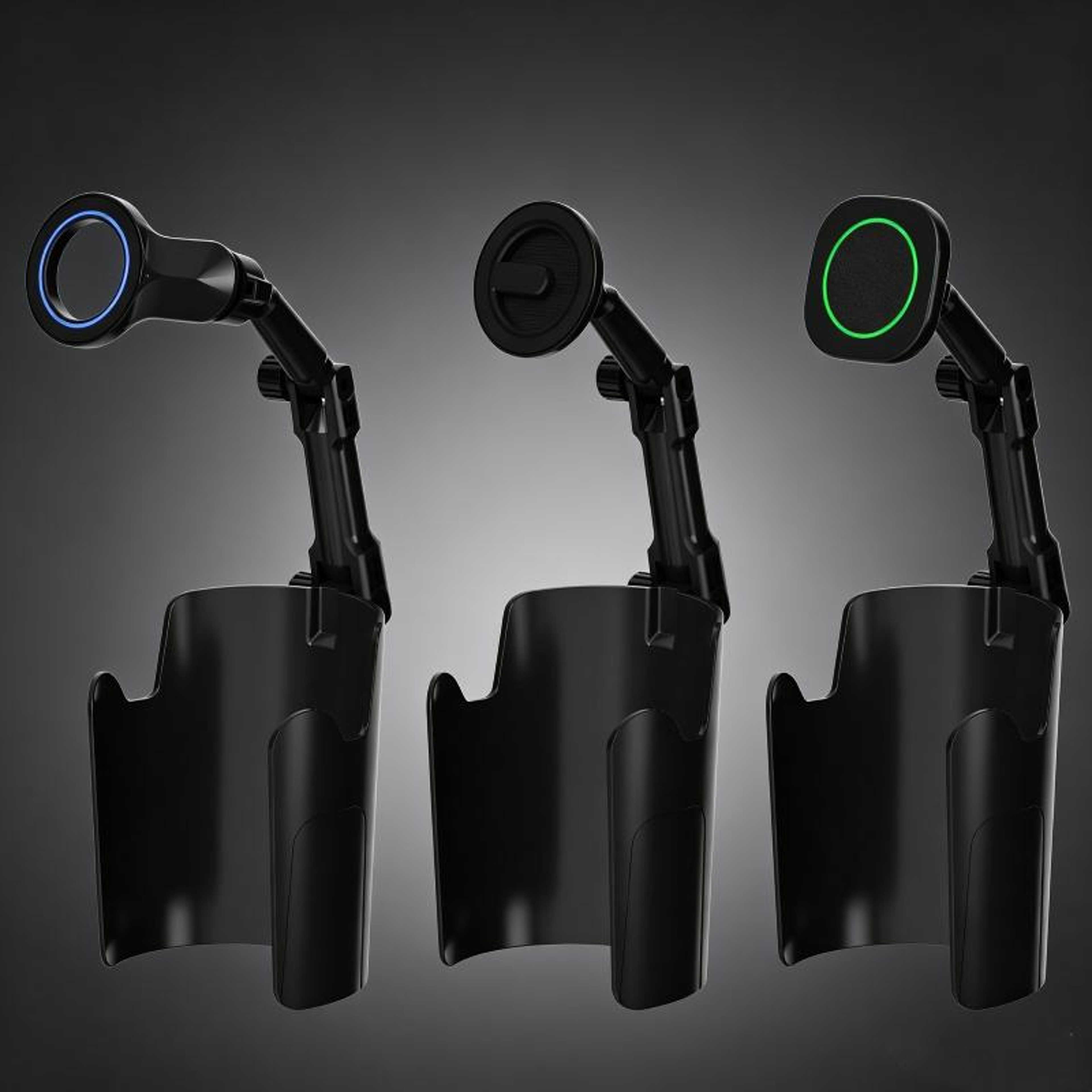 Adjustable Magnetic Car Cup Holder Phone Mount Hands Free Phone Holder 3