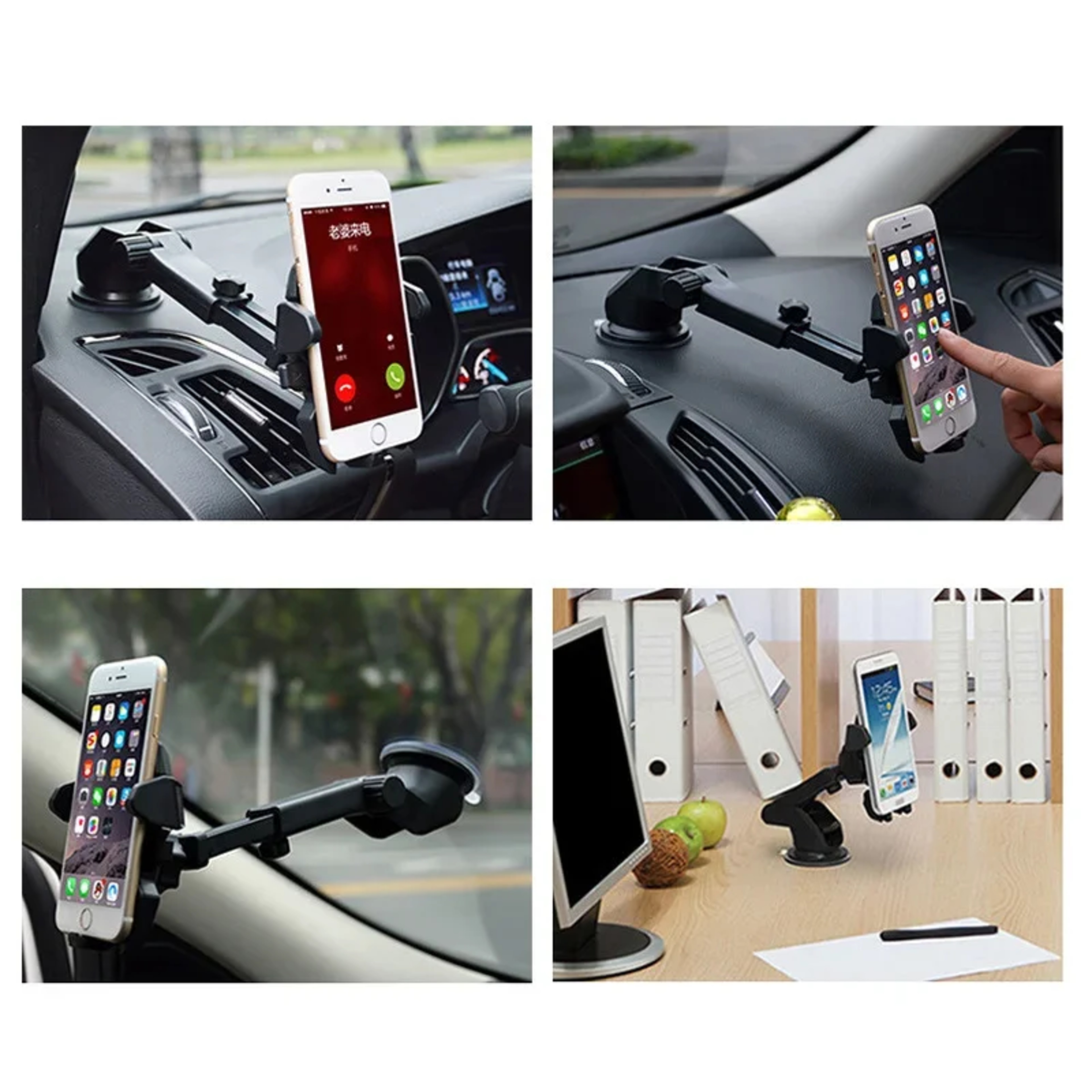 Universal Car Phone Holder Suction Cup Dashboard Windshield Mount 7