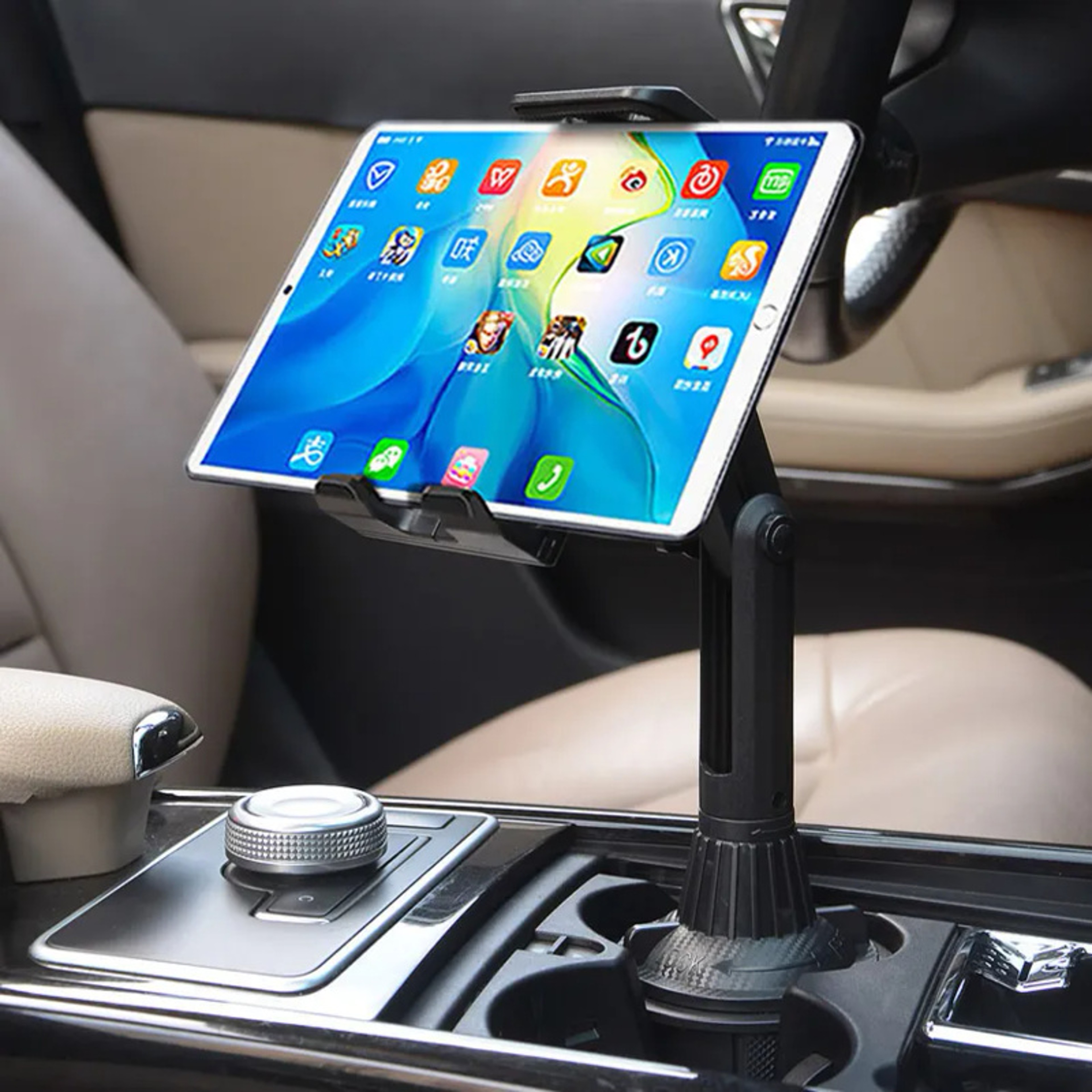 Universal Car Cup Holder Tablet Mount Phone And IPad Stand 4