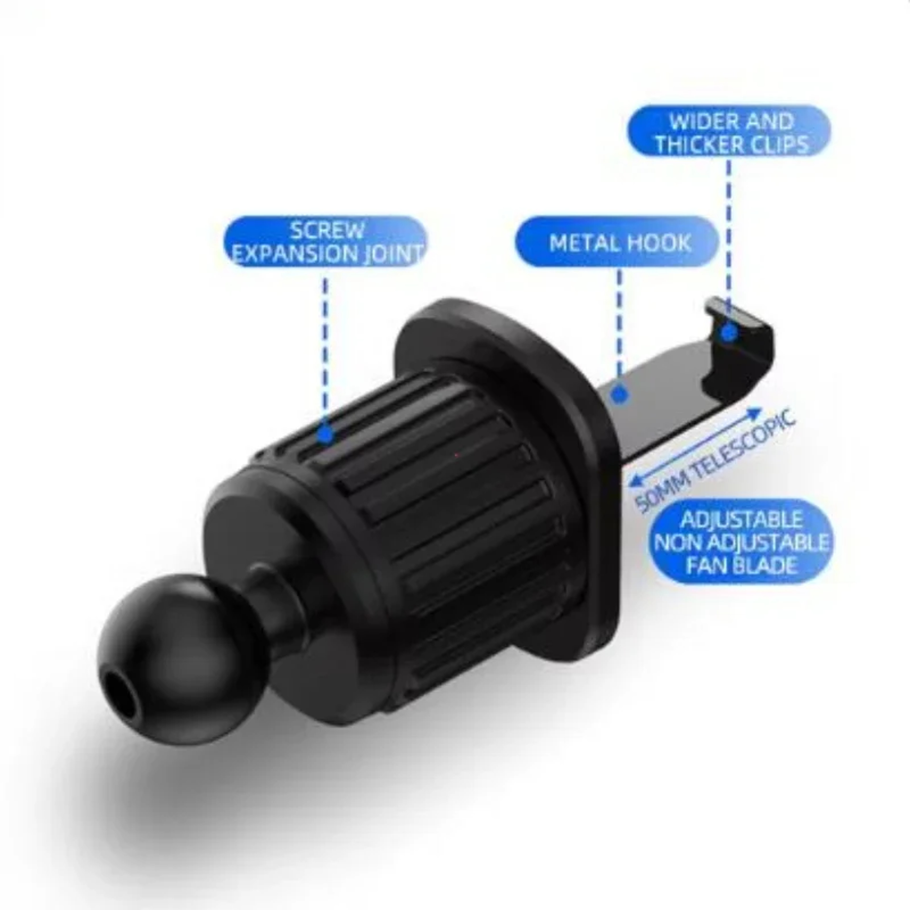 Gravity Car Phone Holder Air Vent Mount For Smartphones 6