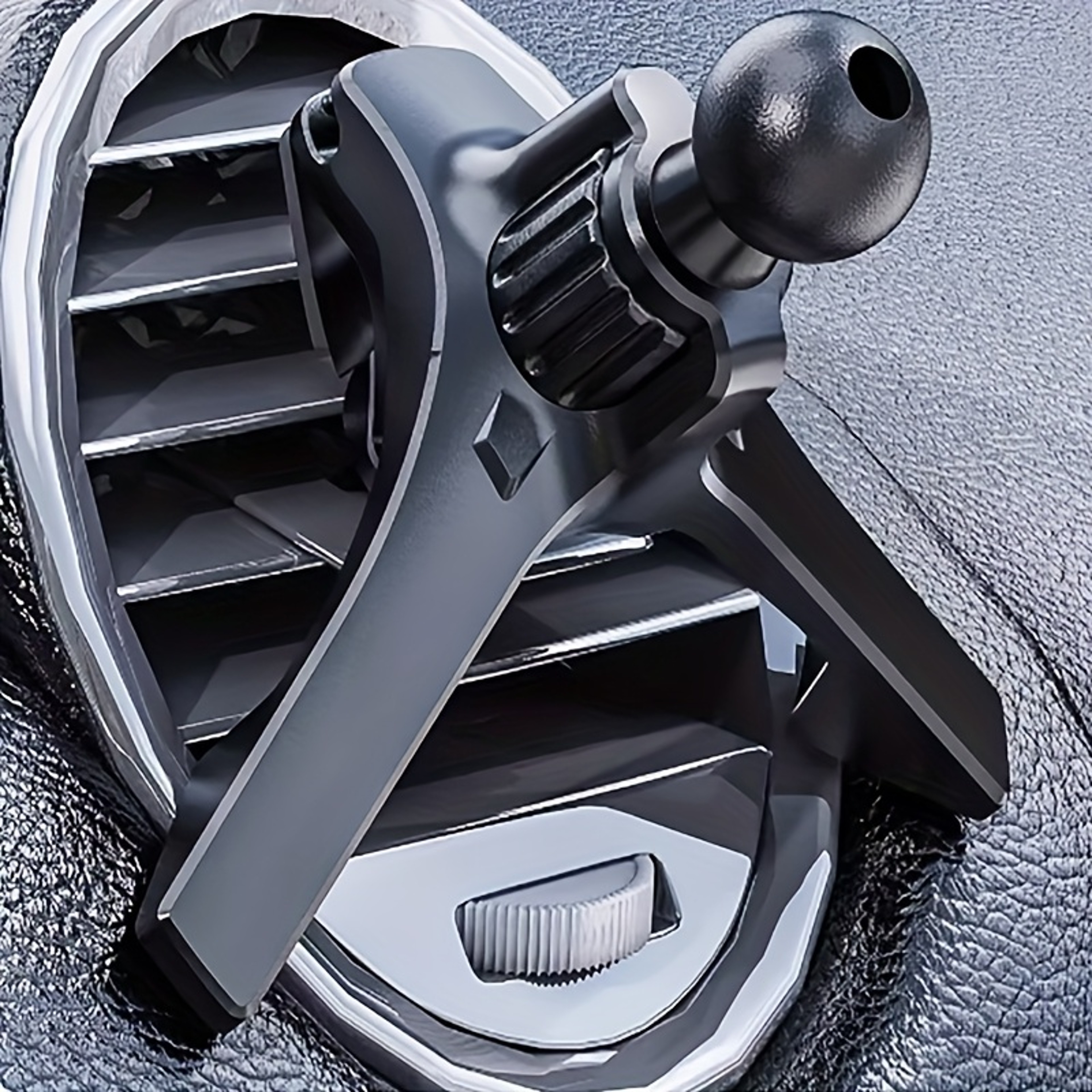 Ball Head Car Air Vent Phone Holder Clip Adjustable Hook Mount 1