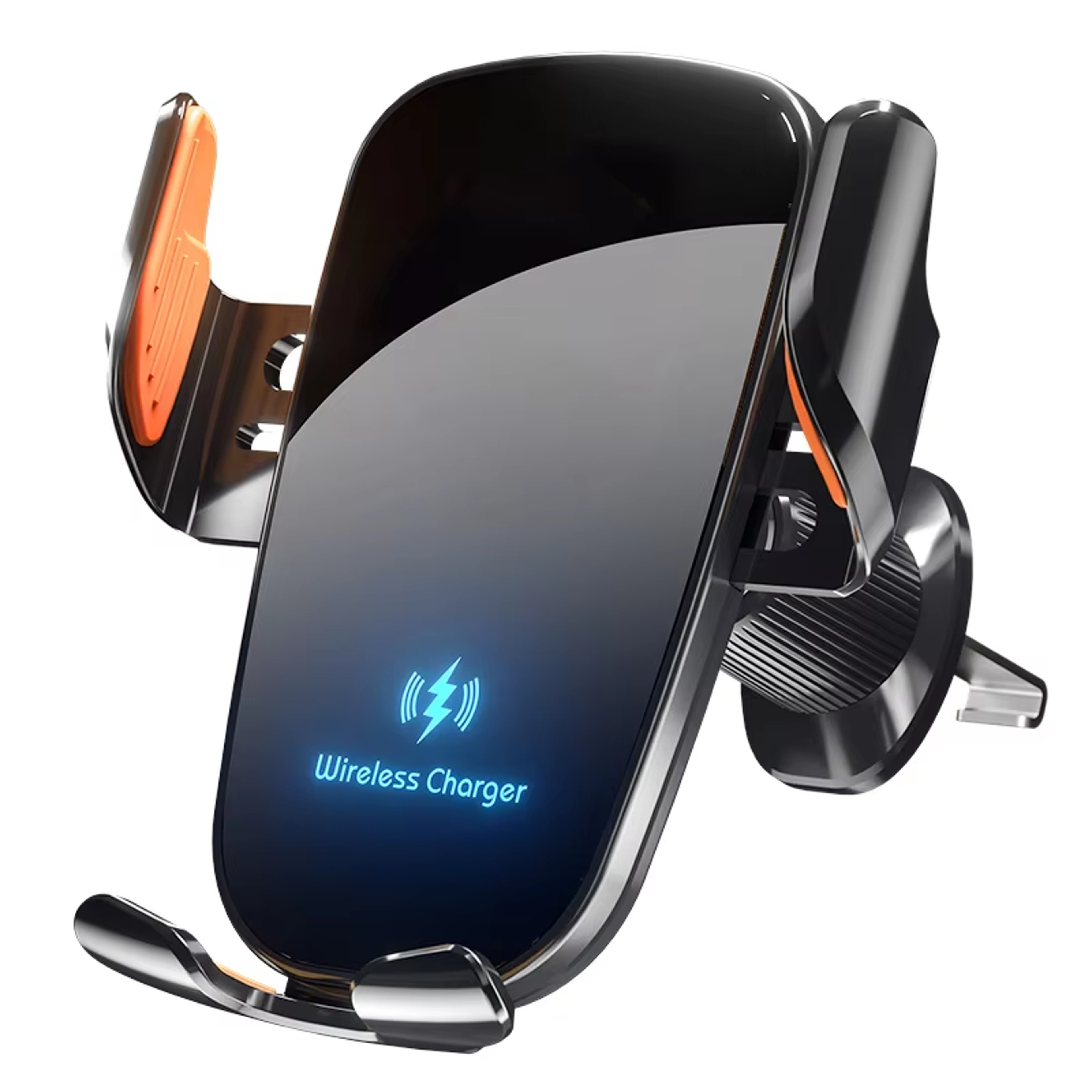 Wireless Car Charger Air Vent Phone Holder With Adjustable Mount 0
