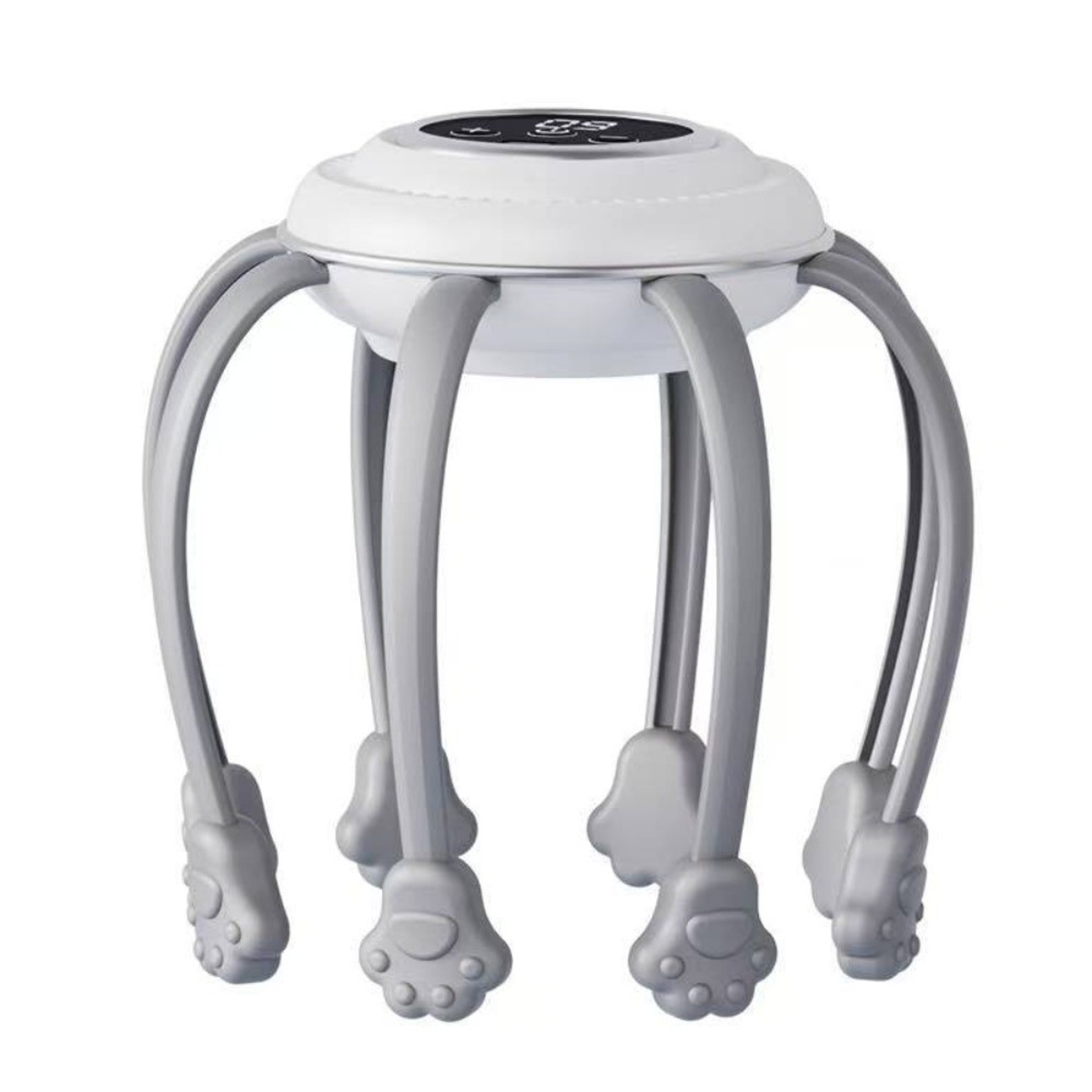 Rechargeable Octopus Scalp Massager Cordless Tip Vibration Head Massager 1