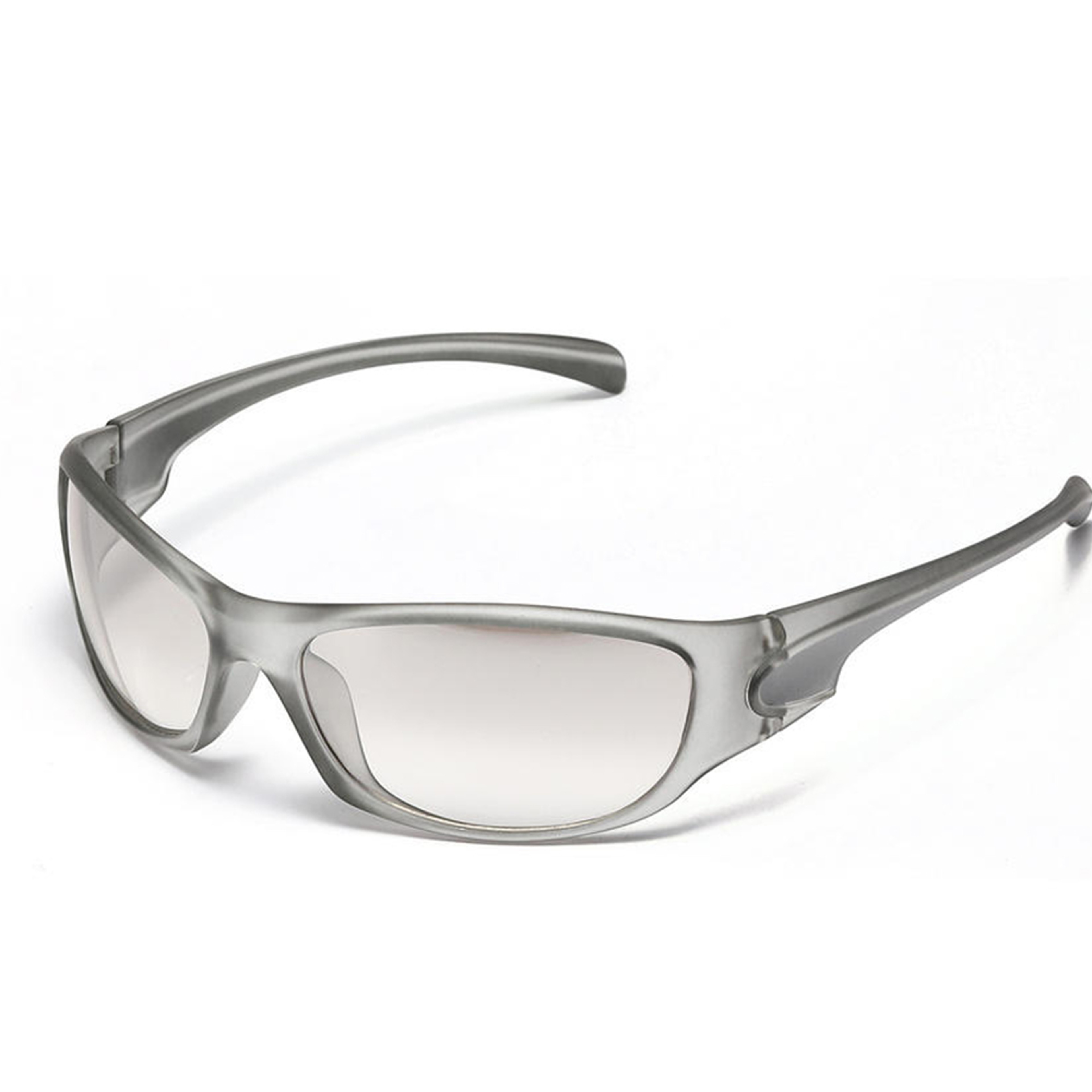 Silver Sunglasses Wraparound Sports Shades For Men And Women 3