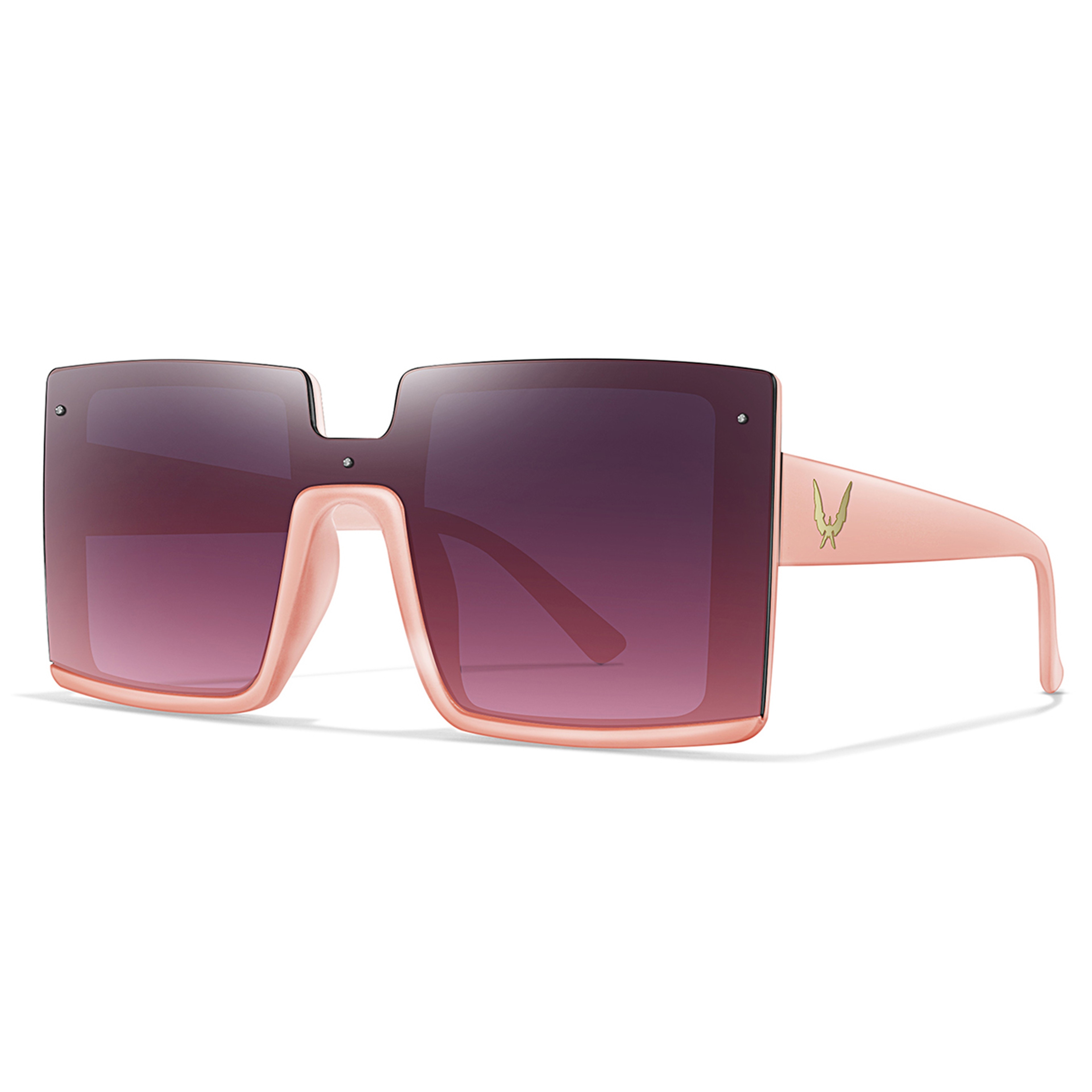 Trendy Large Square Sunglasses For Women Men Unisex Fashion Shades 1