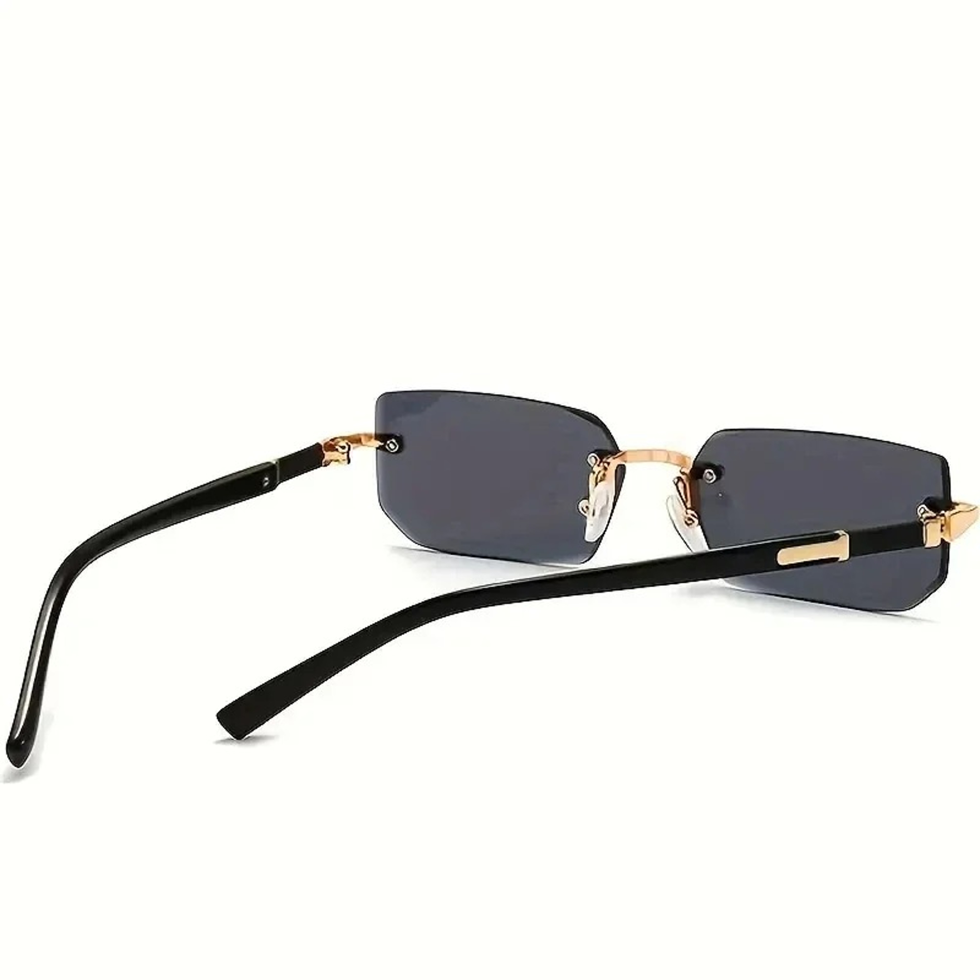 Rimless Rectangle Sunglasses For Women And Men 2