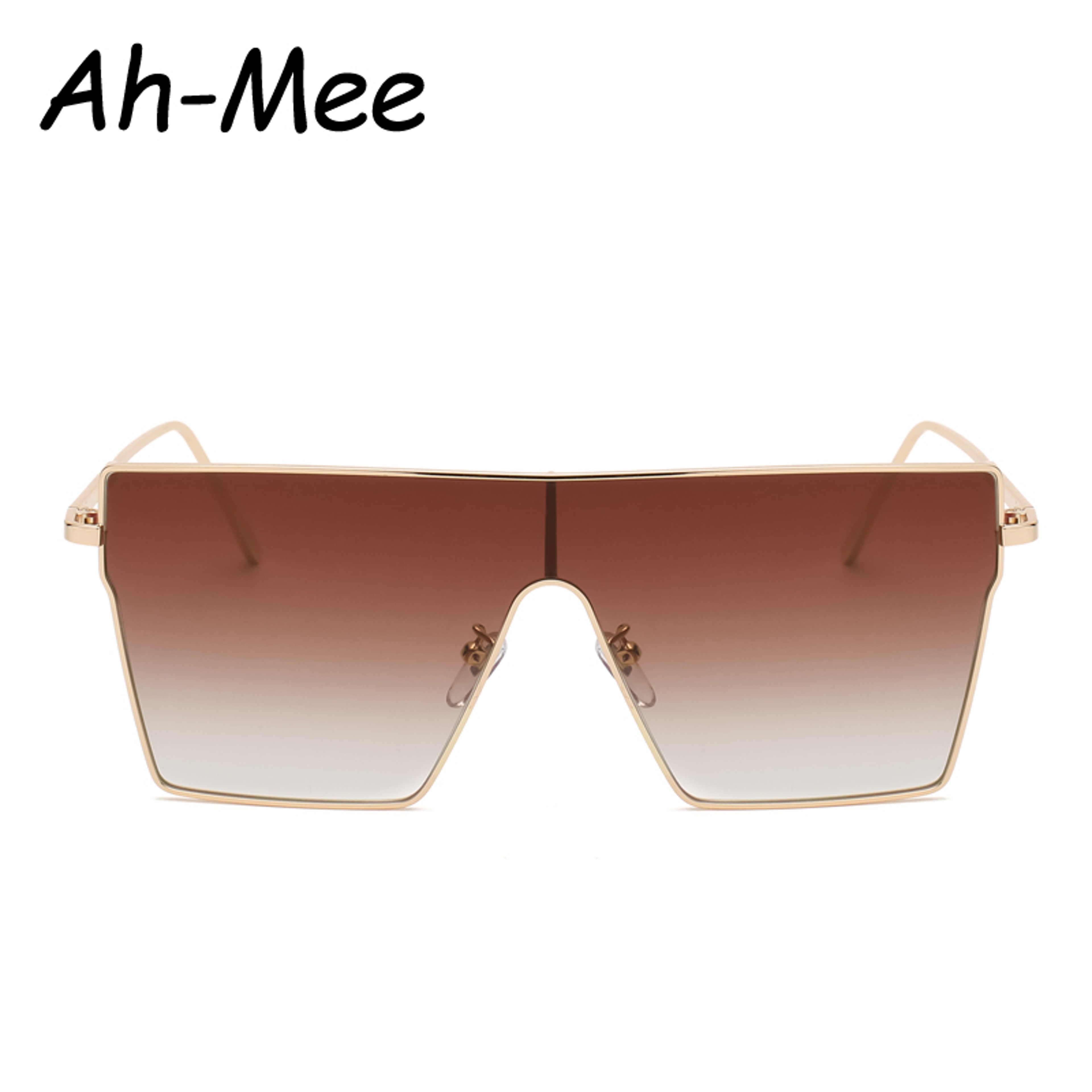 Vintage Steampunk Oversized Gradient Lens Sunglasses For Women 8