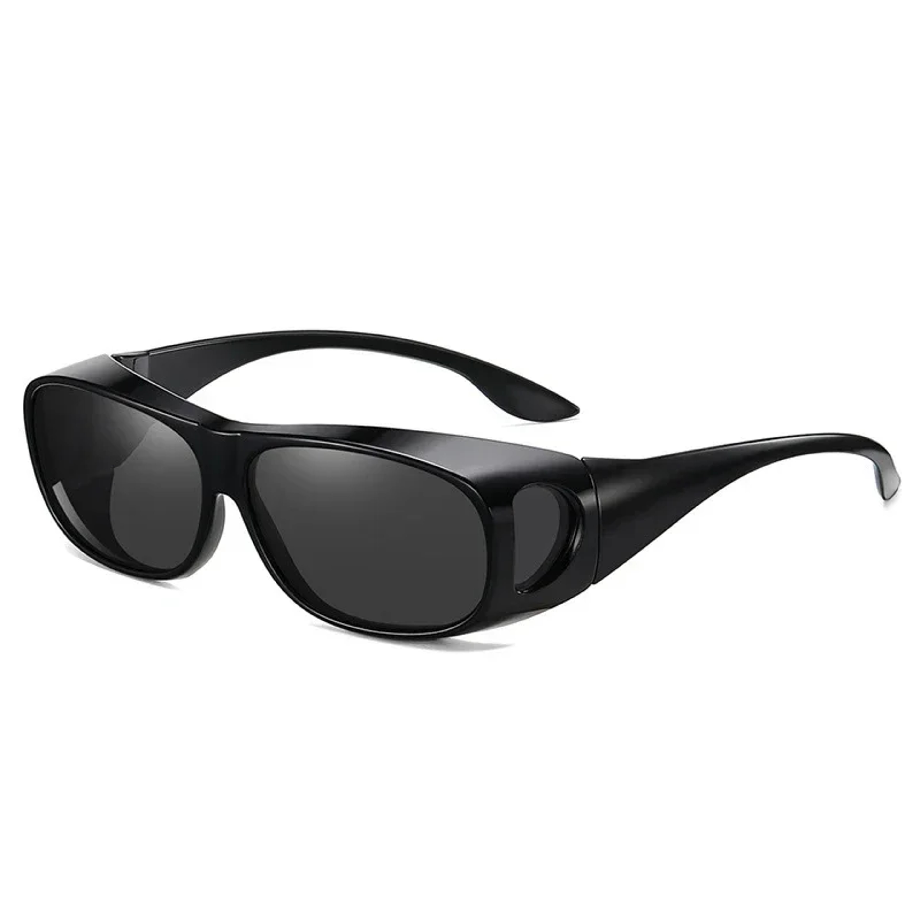 Fit Over Sunglasses For Eyeglasses Wraparound Driving Fishing And Night Vision Glasses 0