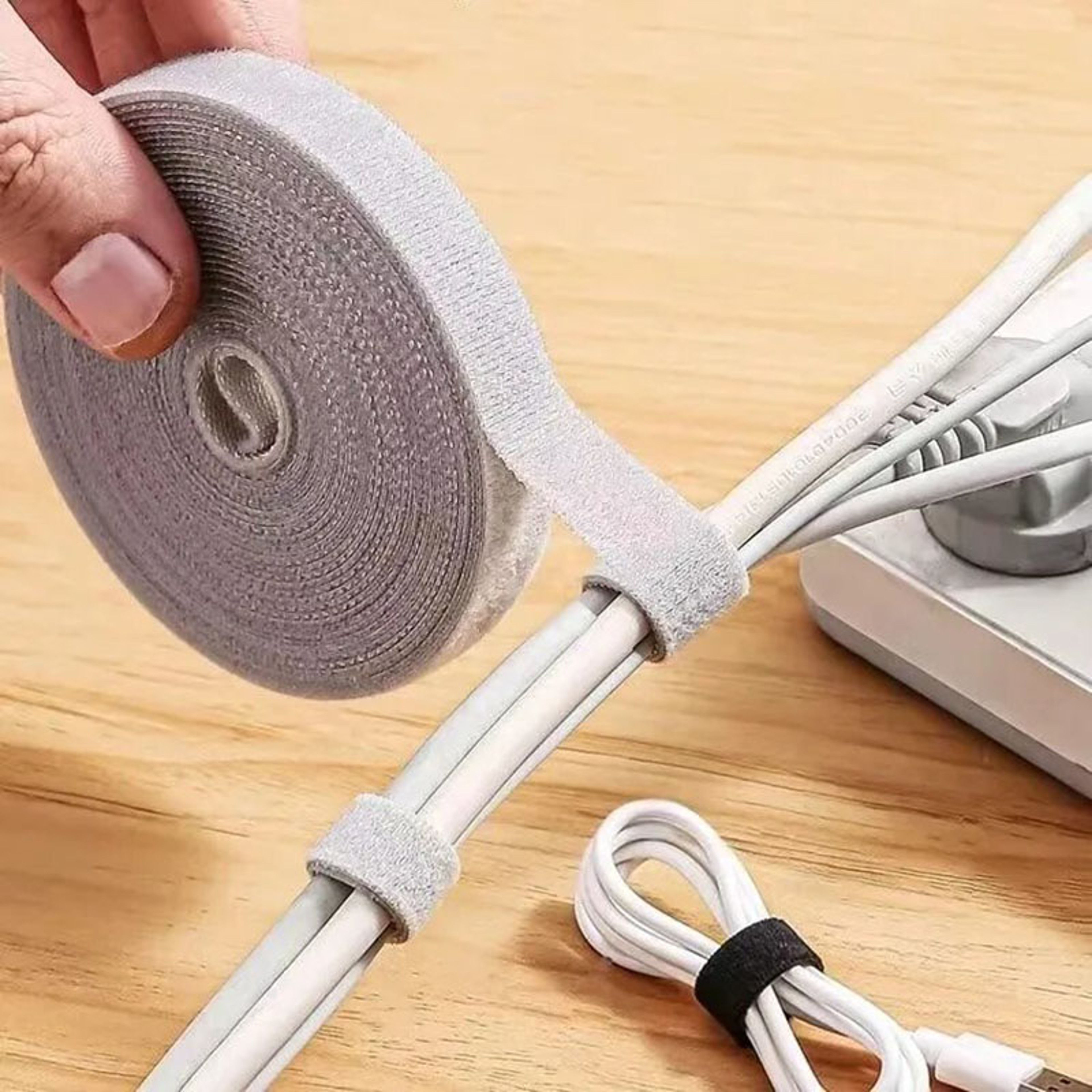 Wire Winder Cable Organizer Cord Management Tape Earphone Mouse Protector 0