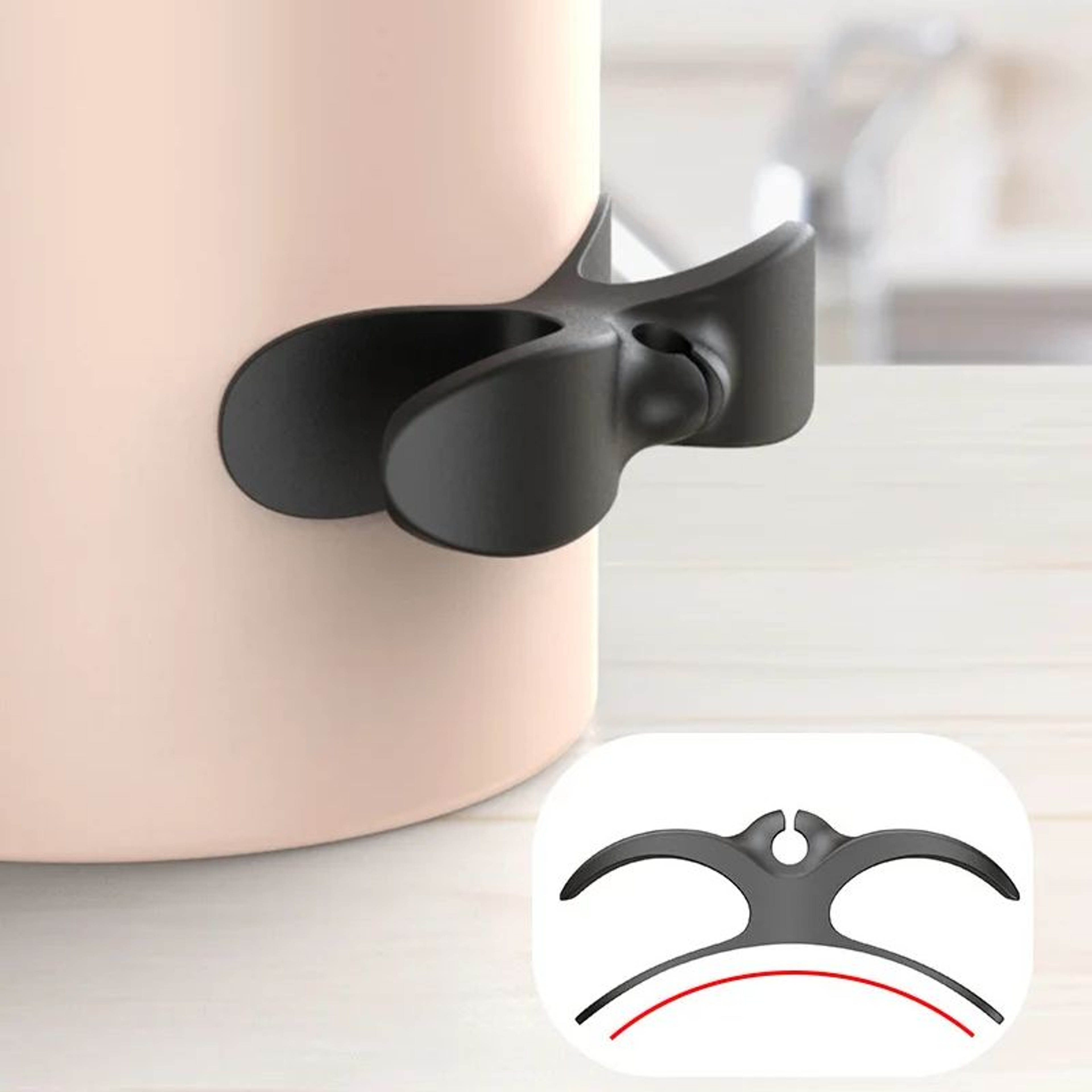 Cable Clip Power Cord Organizer Wall Sticker Home Storage Winding Holder 2