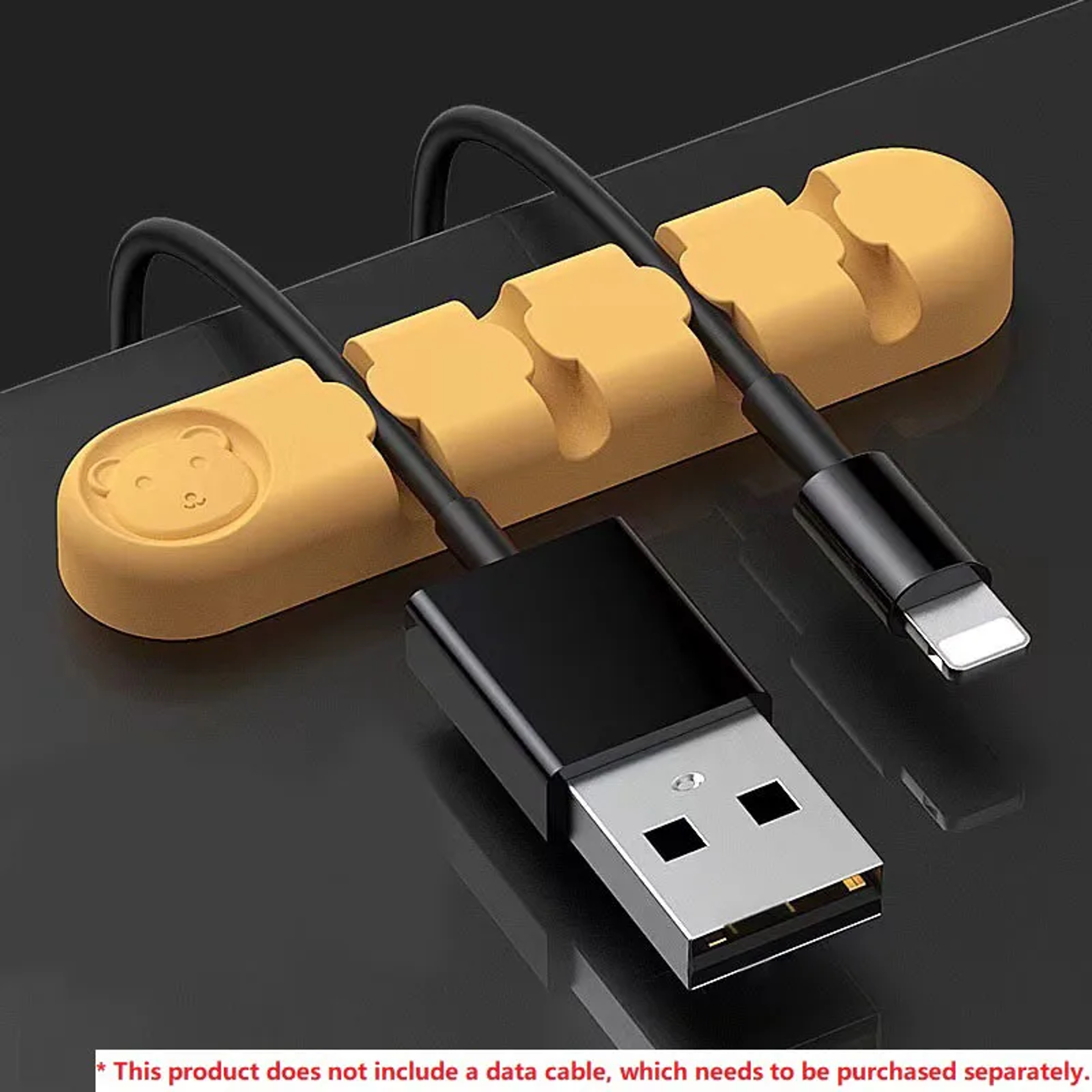 Cute Cable Holder Desk Tidy Organizer Cord Protector For Table 8